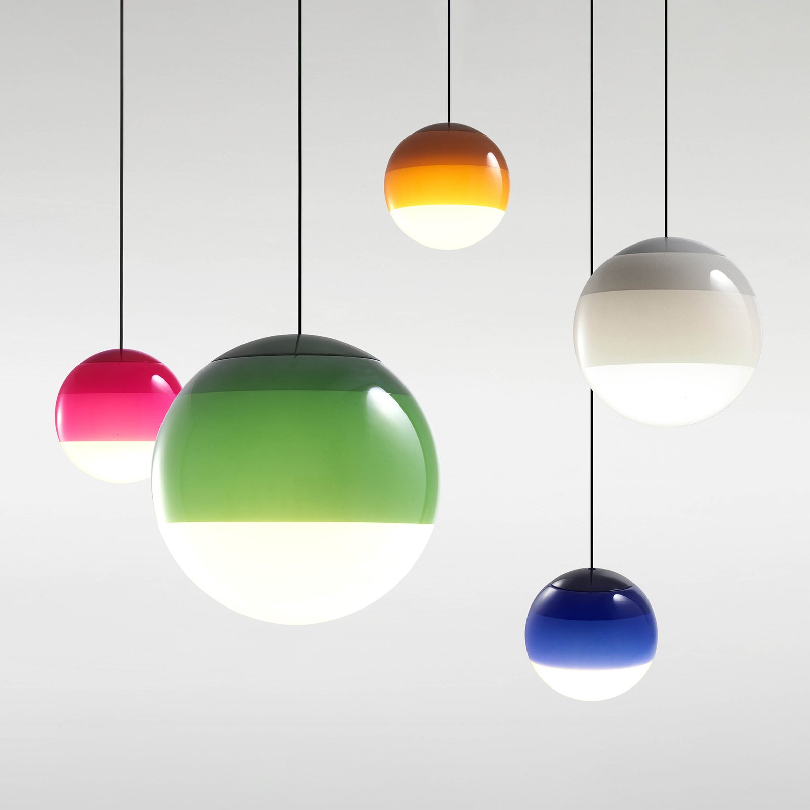Dipping Light 20 Pendelleucte Off-White - Marset