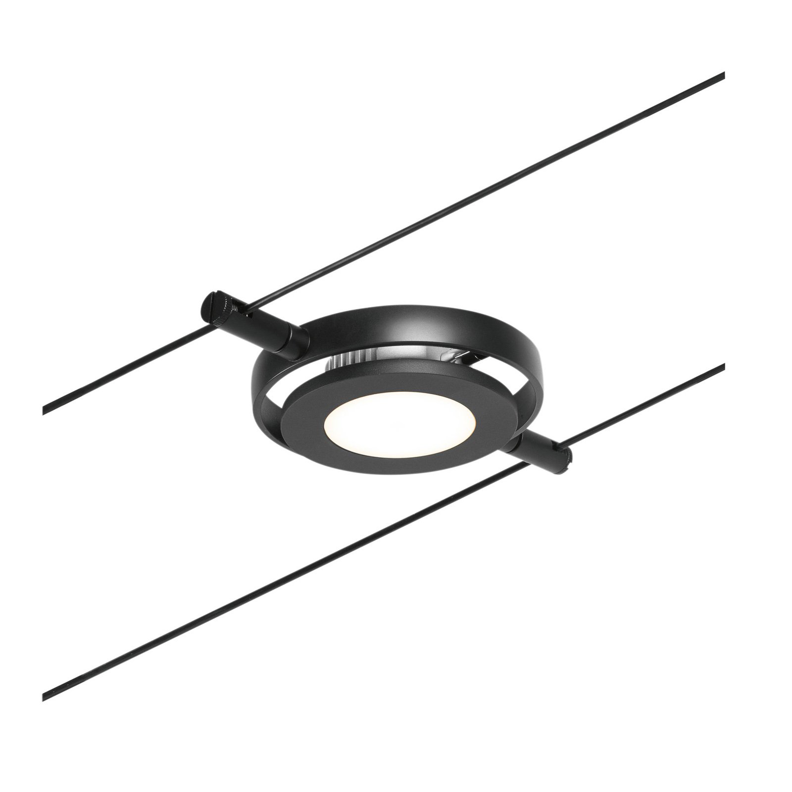 Paulmann Wire RoundMac spot for cable system black