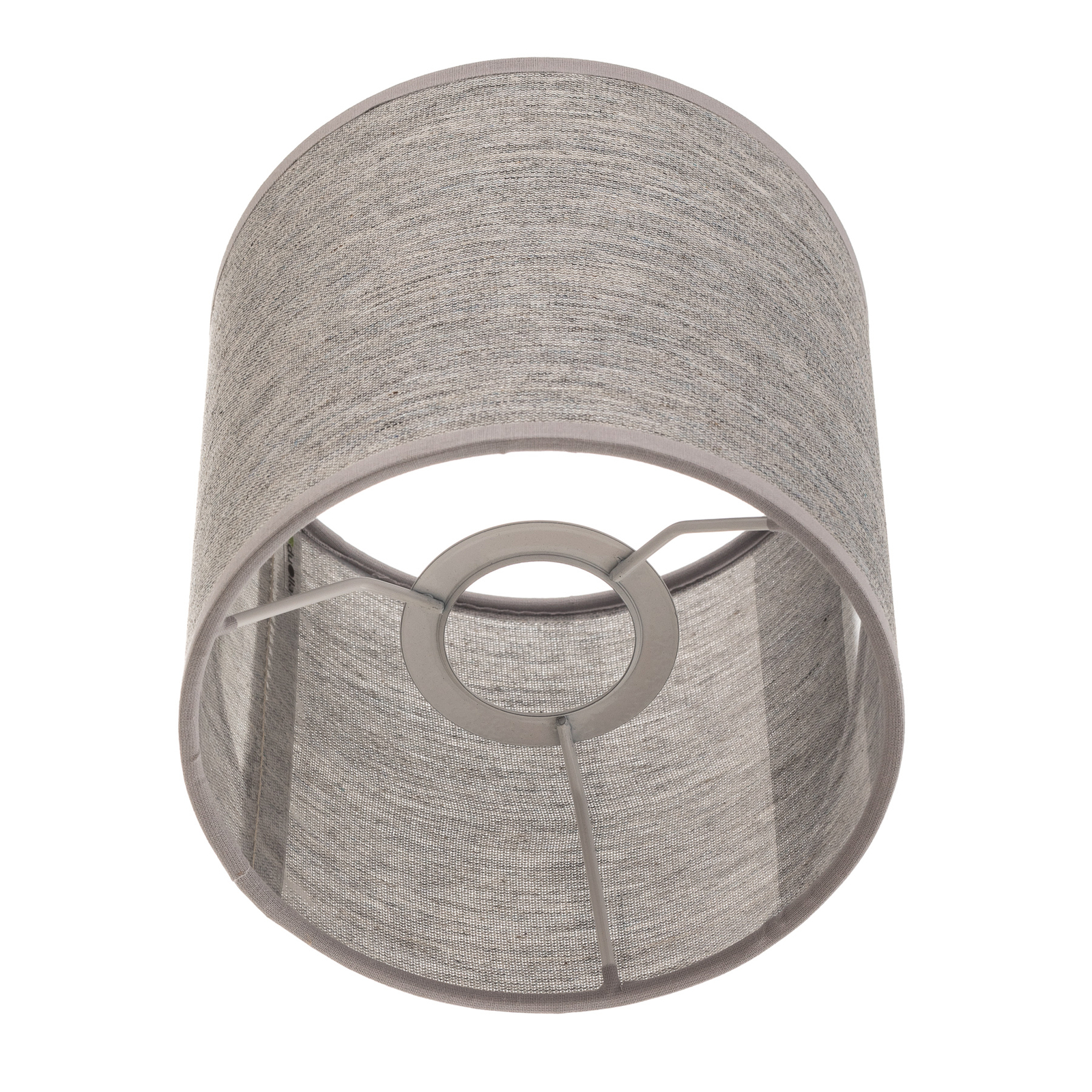 Roller lampshade, grey, Ø 15 cm, height 15 cm