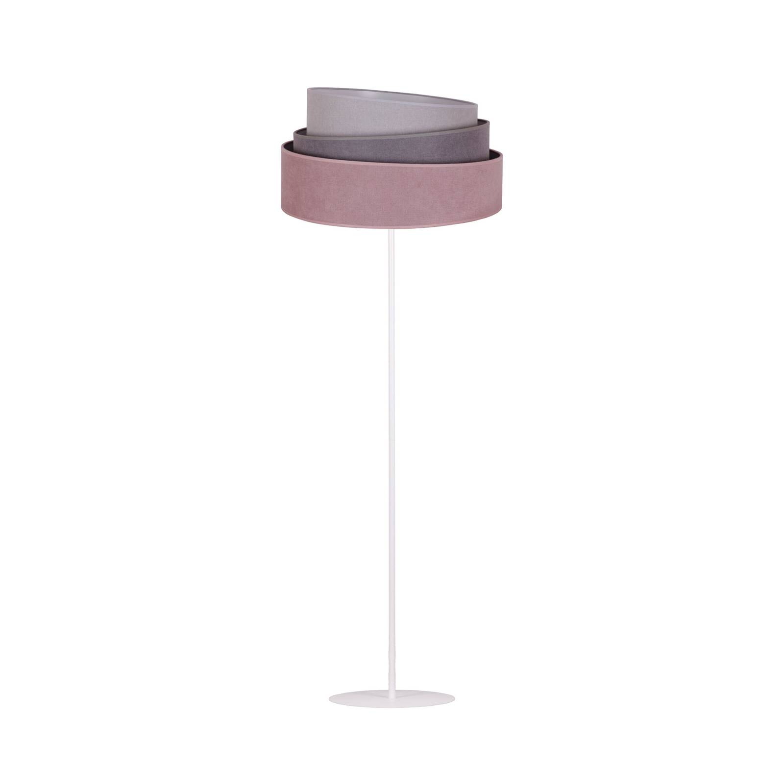Pastel Trio álló lámpa rózsaszín/szürk/vszürke