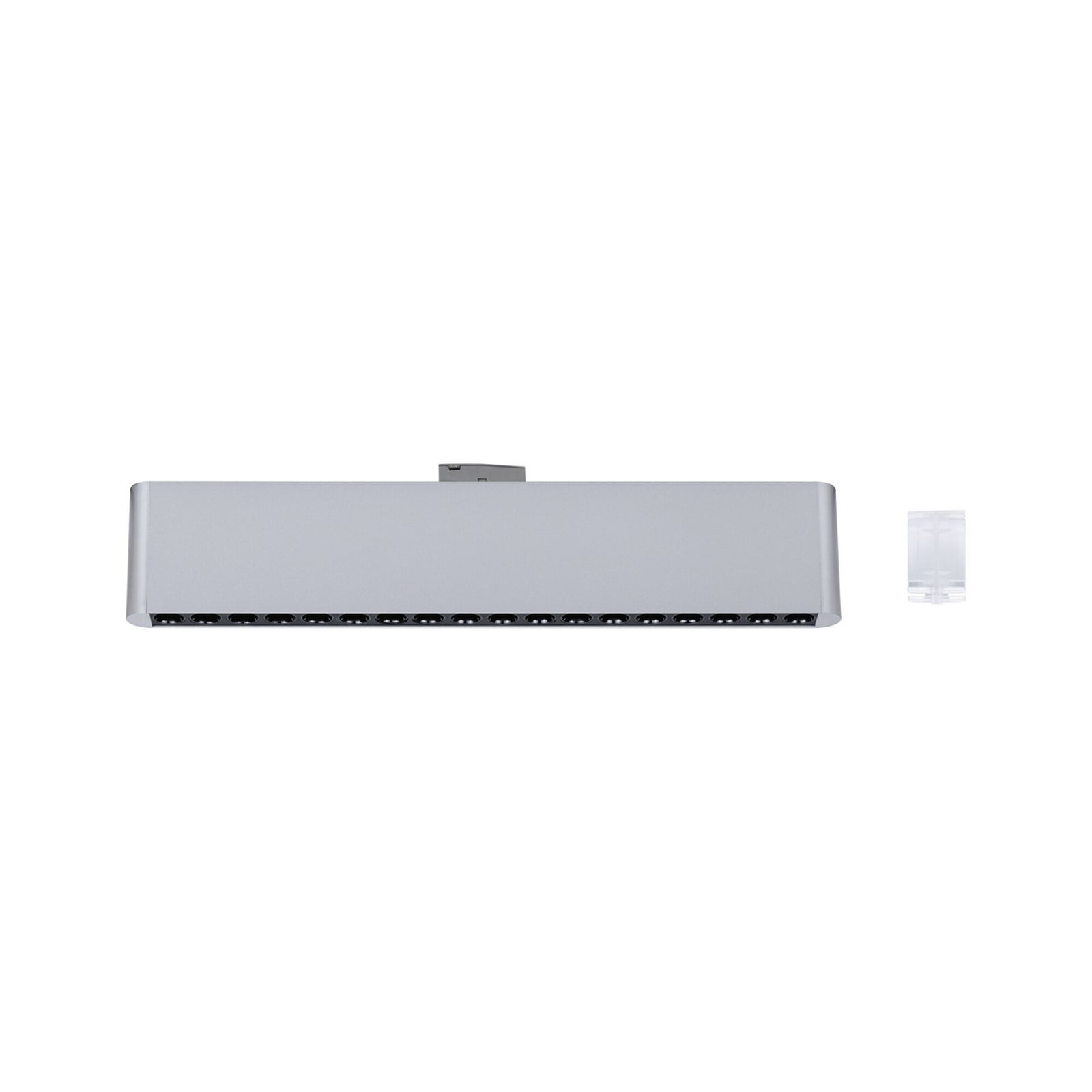 Paulmann URail LED-železniška svetilka Zelos, krom, 3.000 K, 37 cm