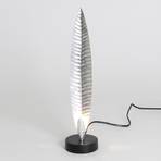 Bordslampa Penna silver höjd 38 cm