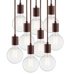 Vintage S9/Bulb C Candeeiro Suspenso Mocha - LIGHT-POINT