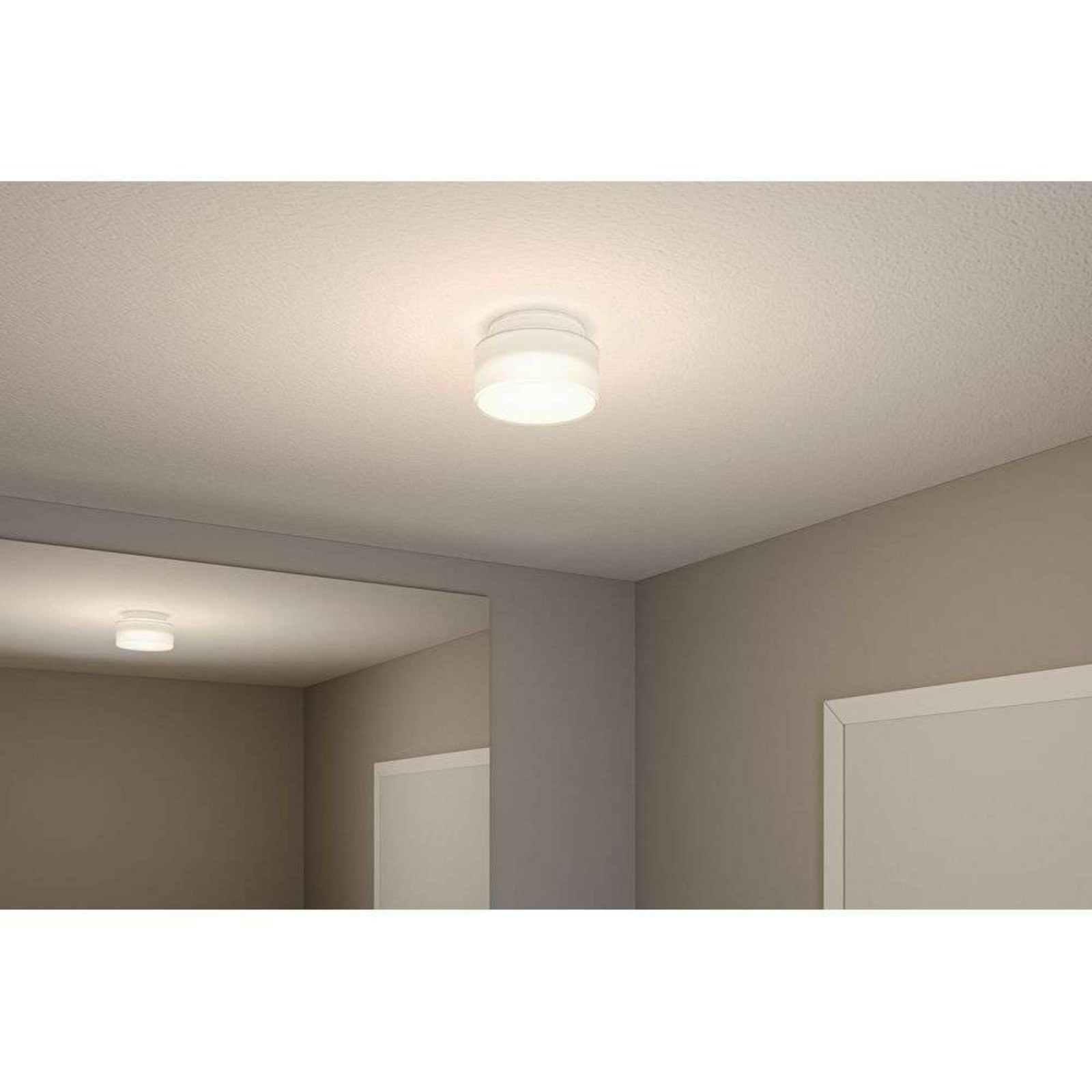 Maro LED Plafonieră IP44 Round Alb - Paulmann