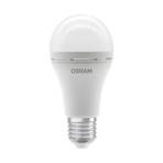 OSRAM tradisjonell LED-pære E27 8W matt 2700K oppladbart batteri nødlys