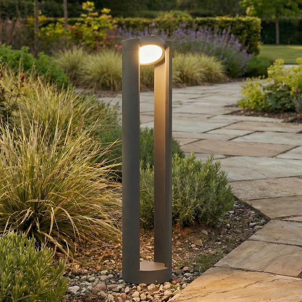 Lucande Dylen High LED Utomhus Trädgårdslampa IP65, svart från Lucande