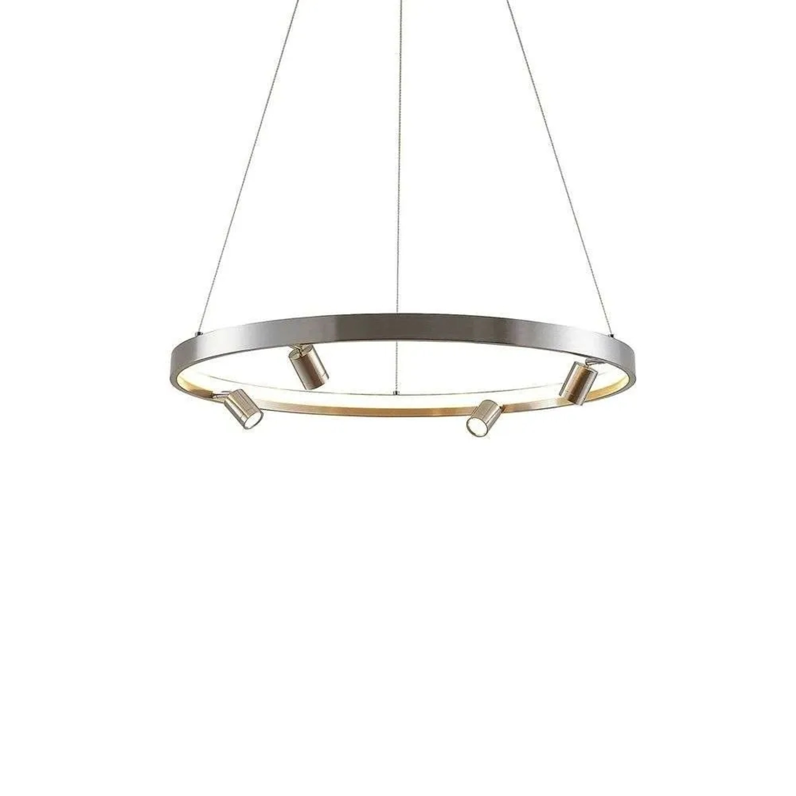 Paliva Závěsná Lampa Ø64 Nickel - Lucande