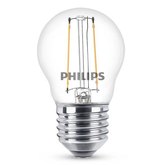 Philips E27 2W 827 bombilla LED
