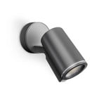 One SC Smart Sensor utendørs spot, antrasitt, IP44 – STEINEL