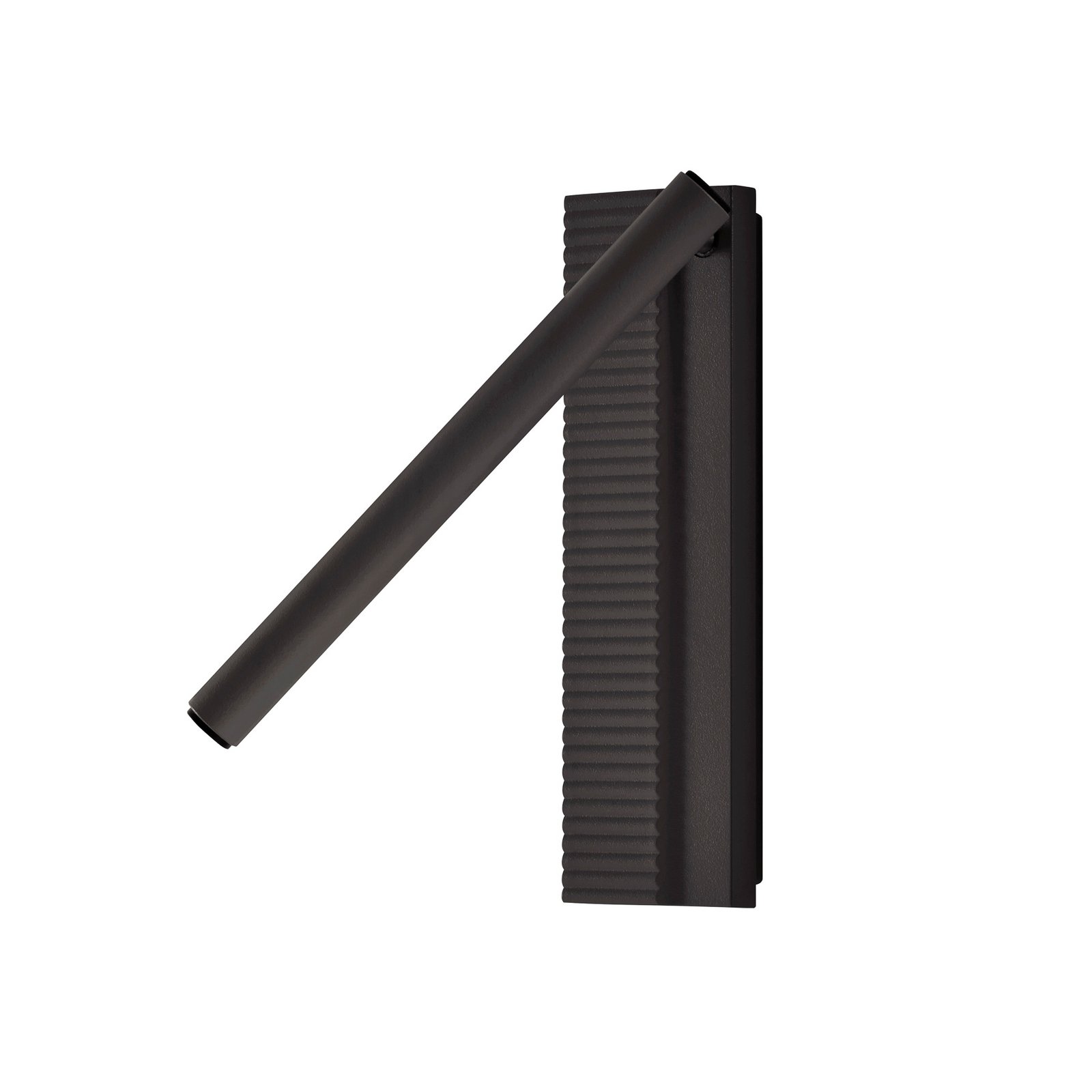 Bover LED-vägglampa Arid A/03 svart, aluminium, 2 700 K