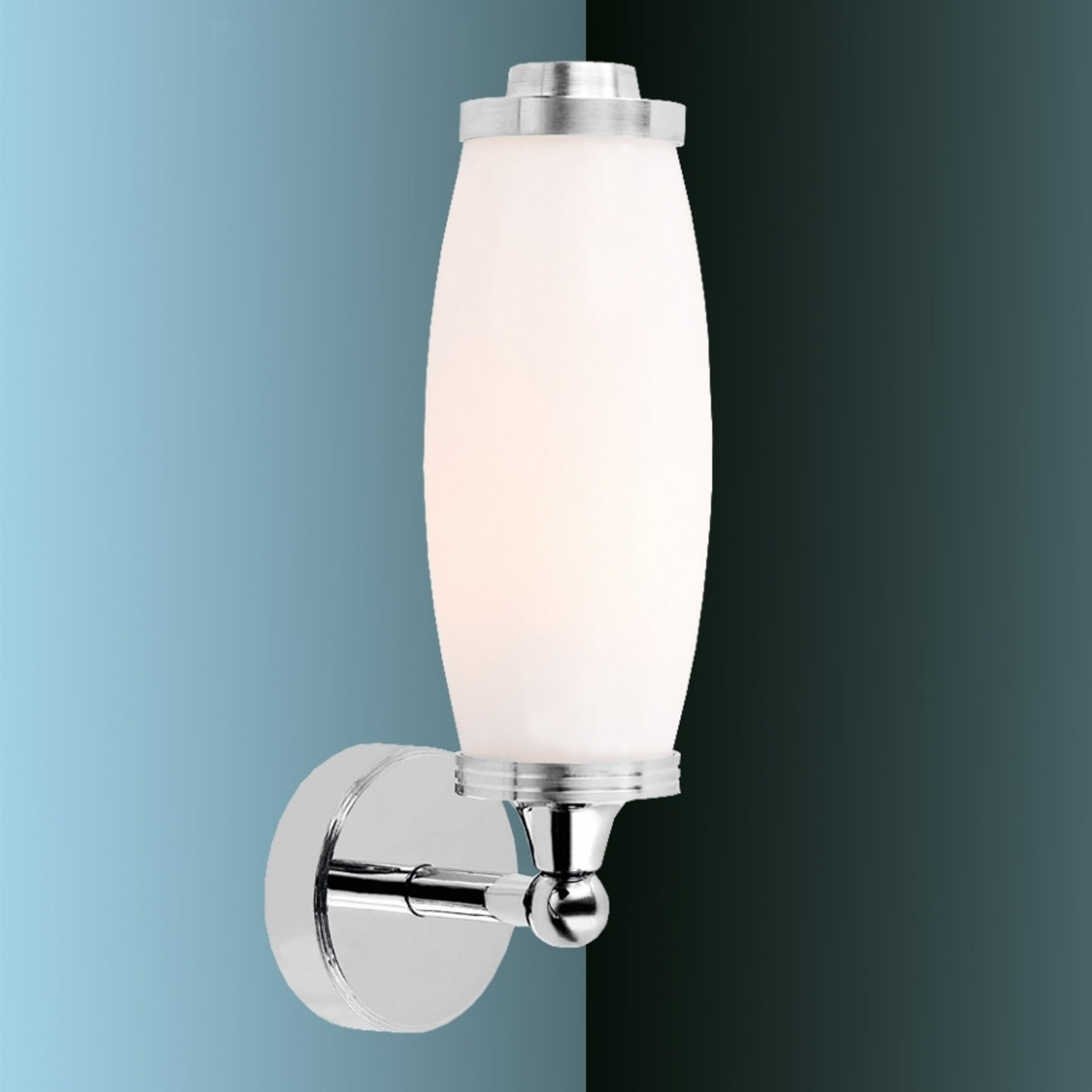 Wandleuchte Eliot Bath, chrom, 1-flammig