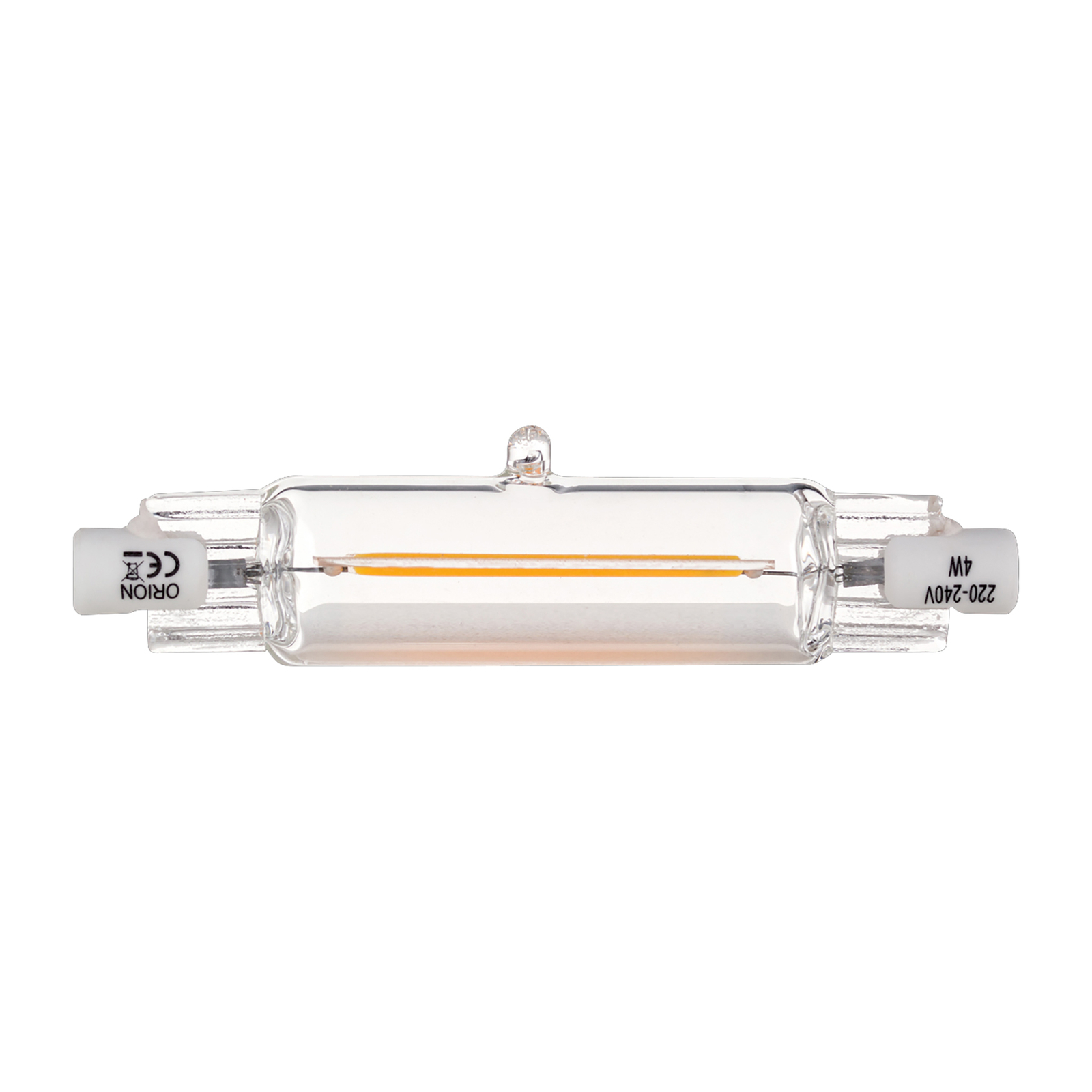 LED-Stablampe R7s 78 mm 4W 3.000K klar