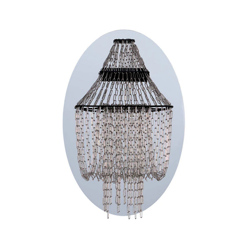 Lampe C Wandleuchte Black/Stainless Steel - DCW