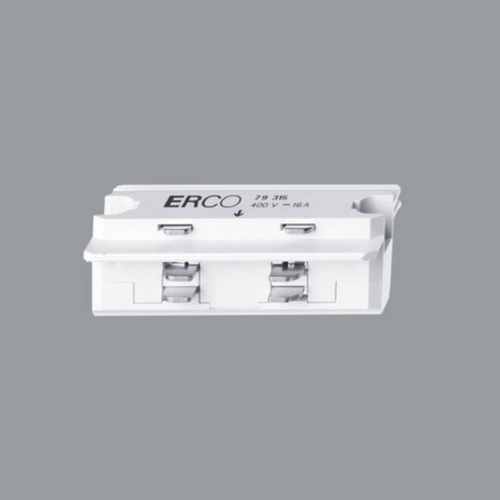 Image of ERCO raccord pour rail électrique direct blanc 