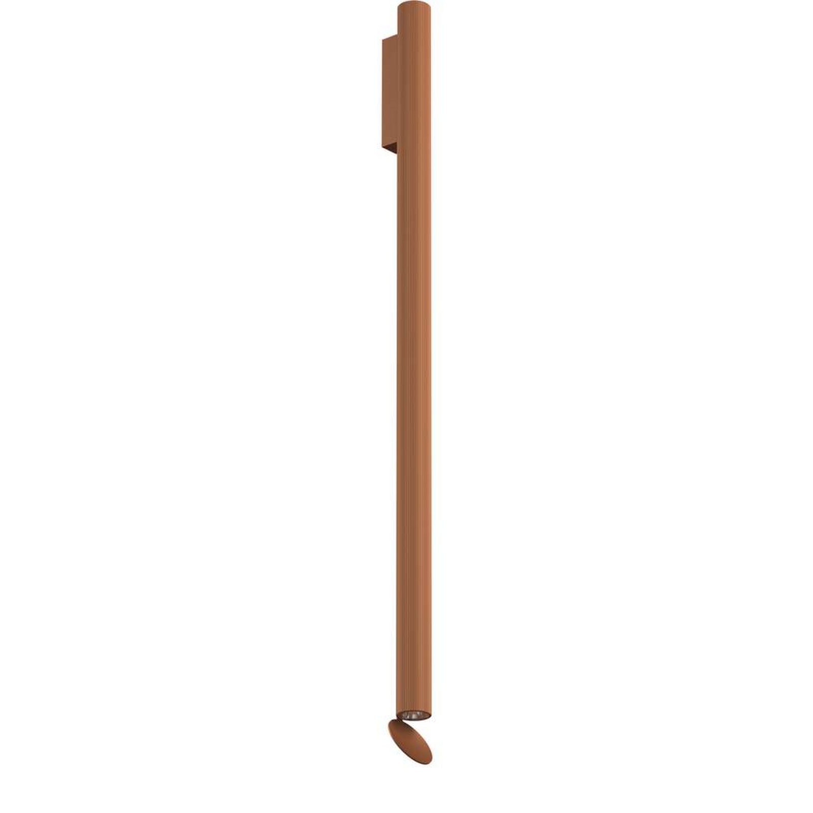 Flauta Riga Wall Lamp H1000 Anodized Copper - Flos