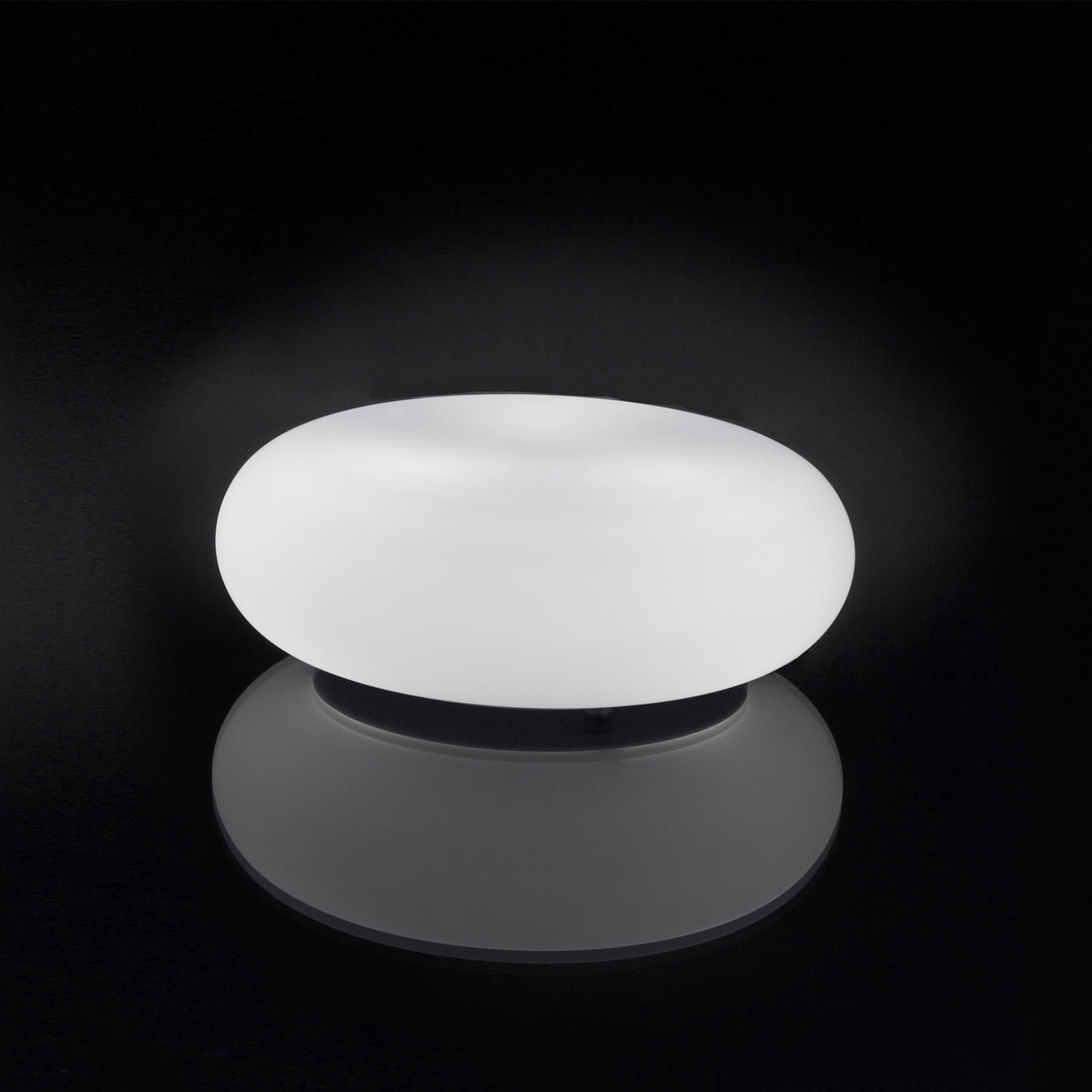 Artemide Itka lampe table abat-jour verre Ø 20 cm