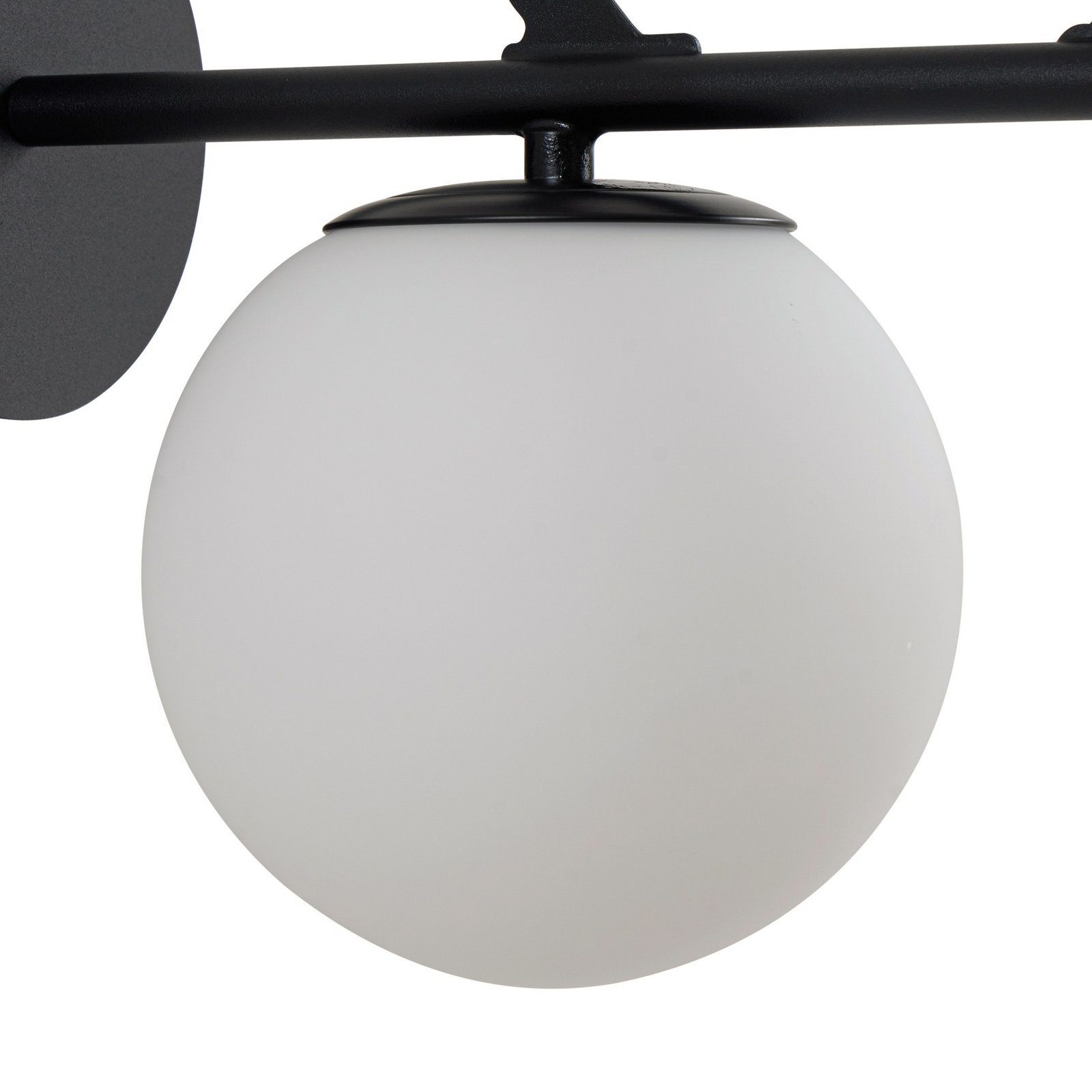 Lintu udendørs væglampe, sort, IP44, metal, fugl - Lindby