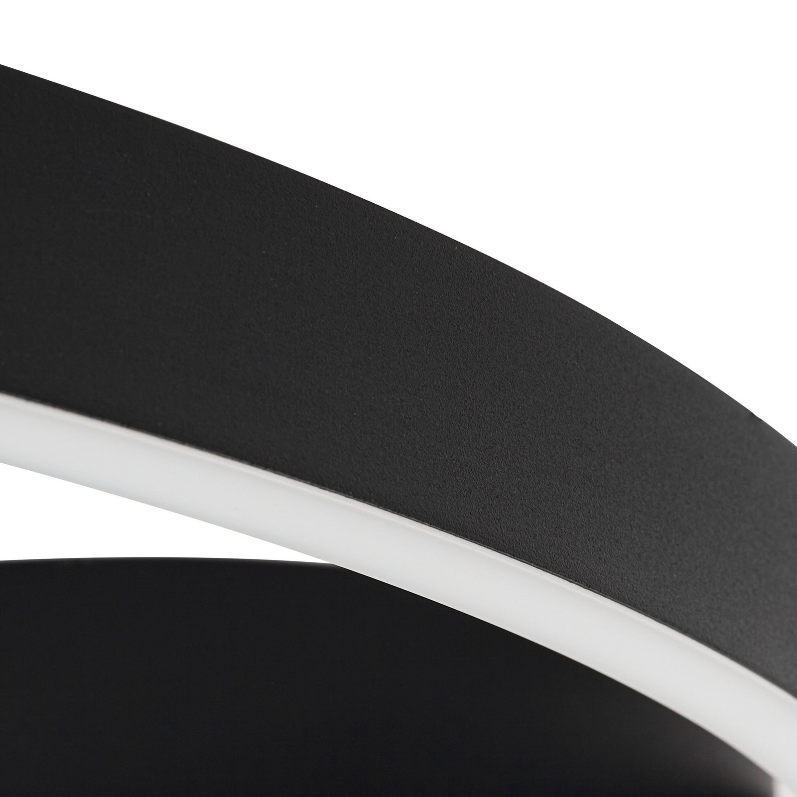 Moise Smart LED stropní svítidlo, černé, CCT, Tuya - Lucande Moise Smart LED stropní svítidlo, černé, CCT, Tuya - Lucande