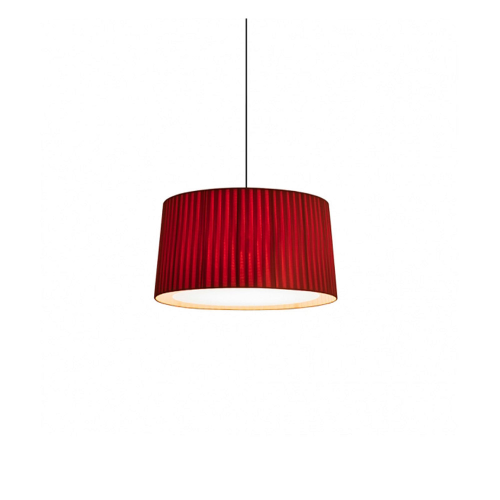 GT6 Pendel Red-Amber Ribbon Santa & Cole - Stue - Stof / tekstil