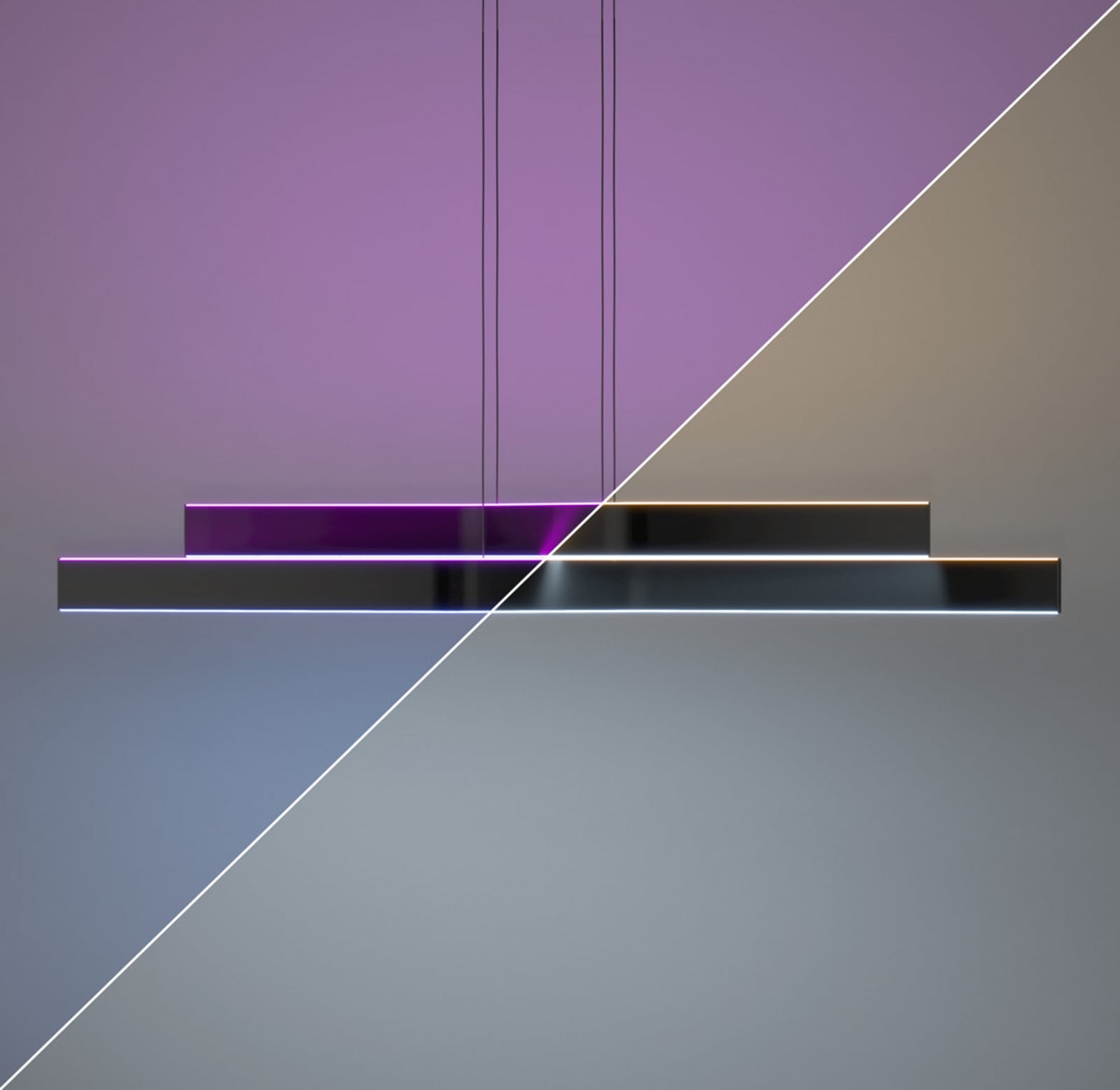EGLO LED hanglamp PLAYITAS, zwart, 120 cm, 2-lamps, CCT EGLO LED hanglamp PLAYITAS, zwart, 120 cm, 2-lamps, CCT