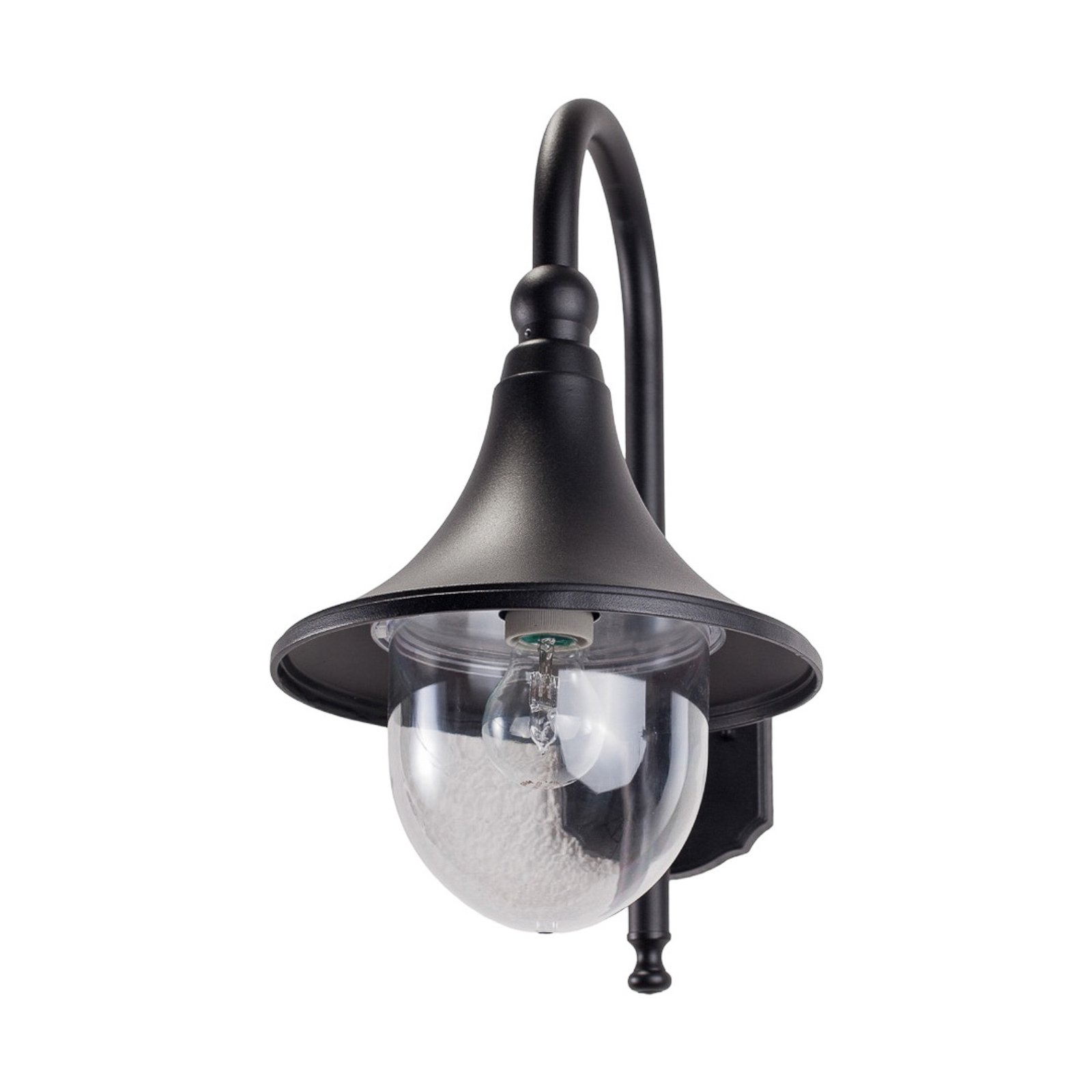Daphne Buiten Wandlamp Black - Lindby