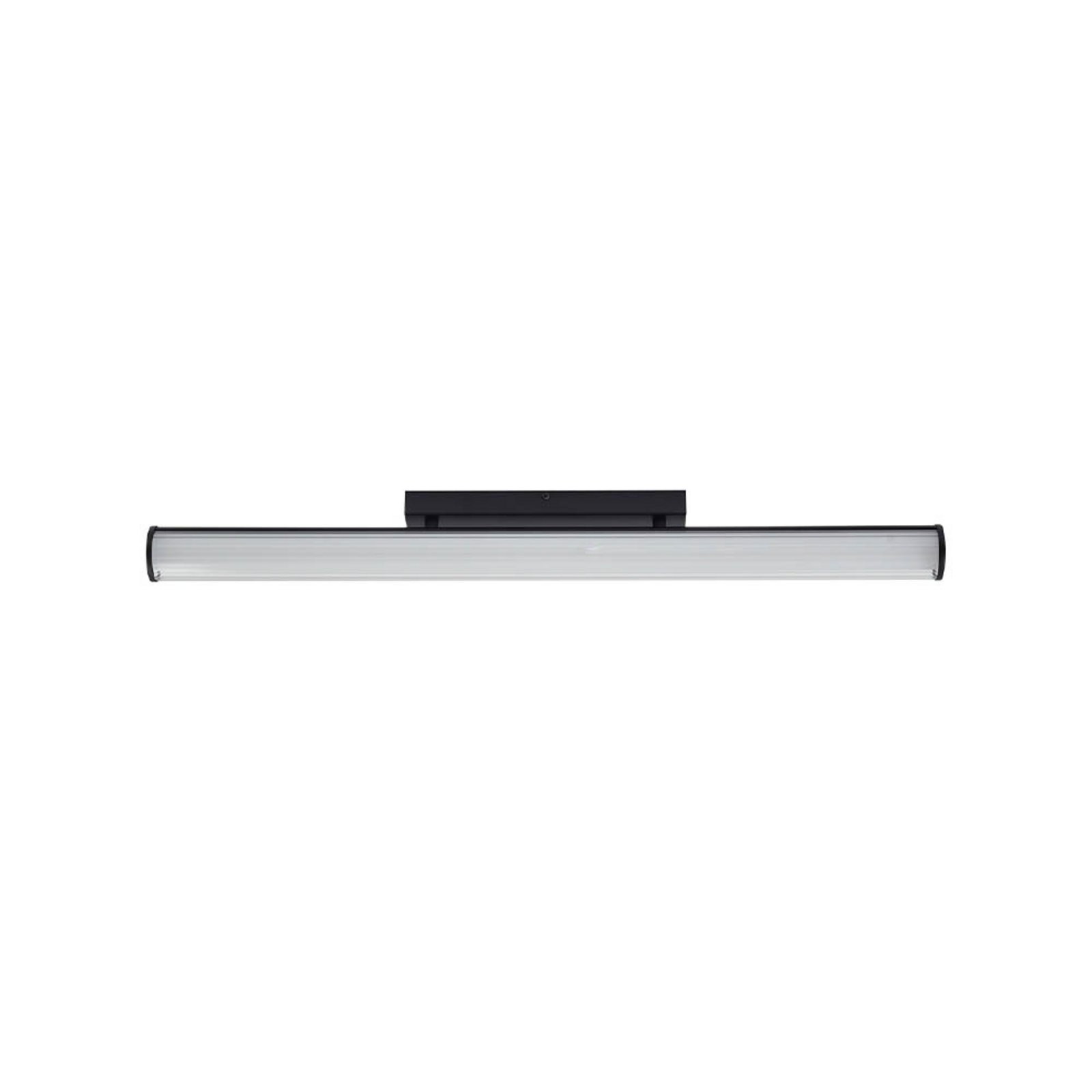 Kirka LED Aplique de Pared CCT IP44 Negro/Blanco - Lindby