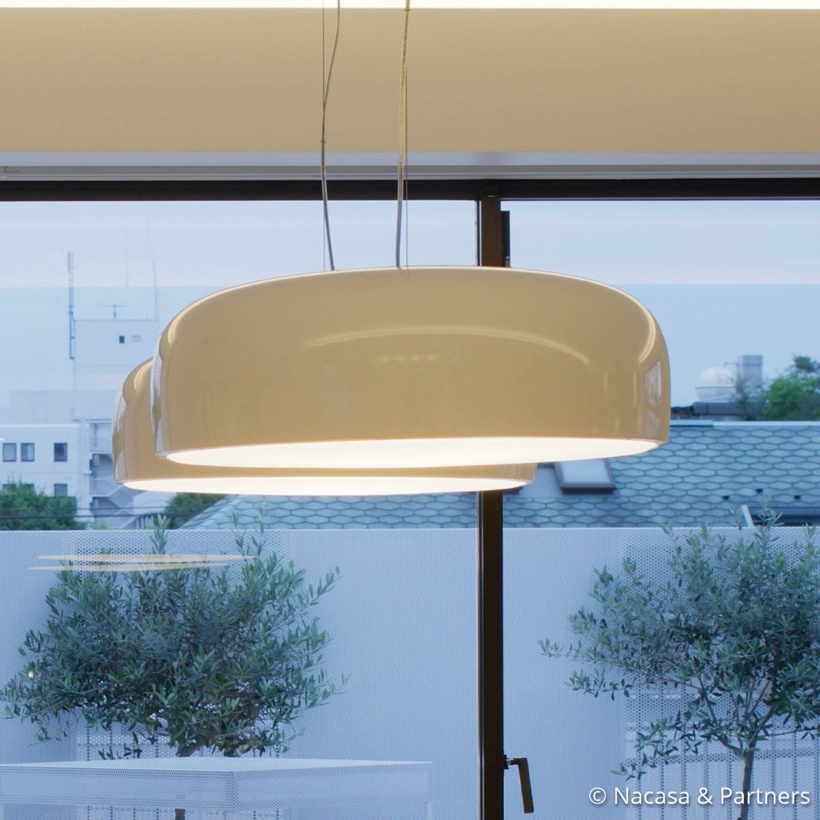 Smithfield S Pro Pendel Hvit - Flos