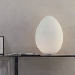 Maravillosa lámpara de mesa Uovo, 27 cm