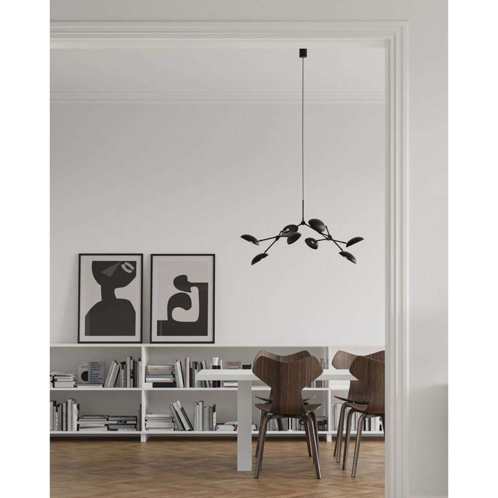 Drop Chandelier Mini Burned Black - 101 Copenhagen