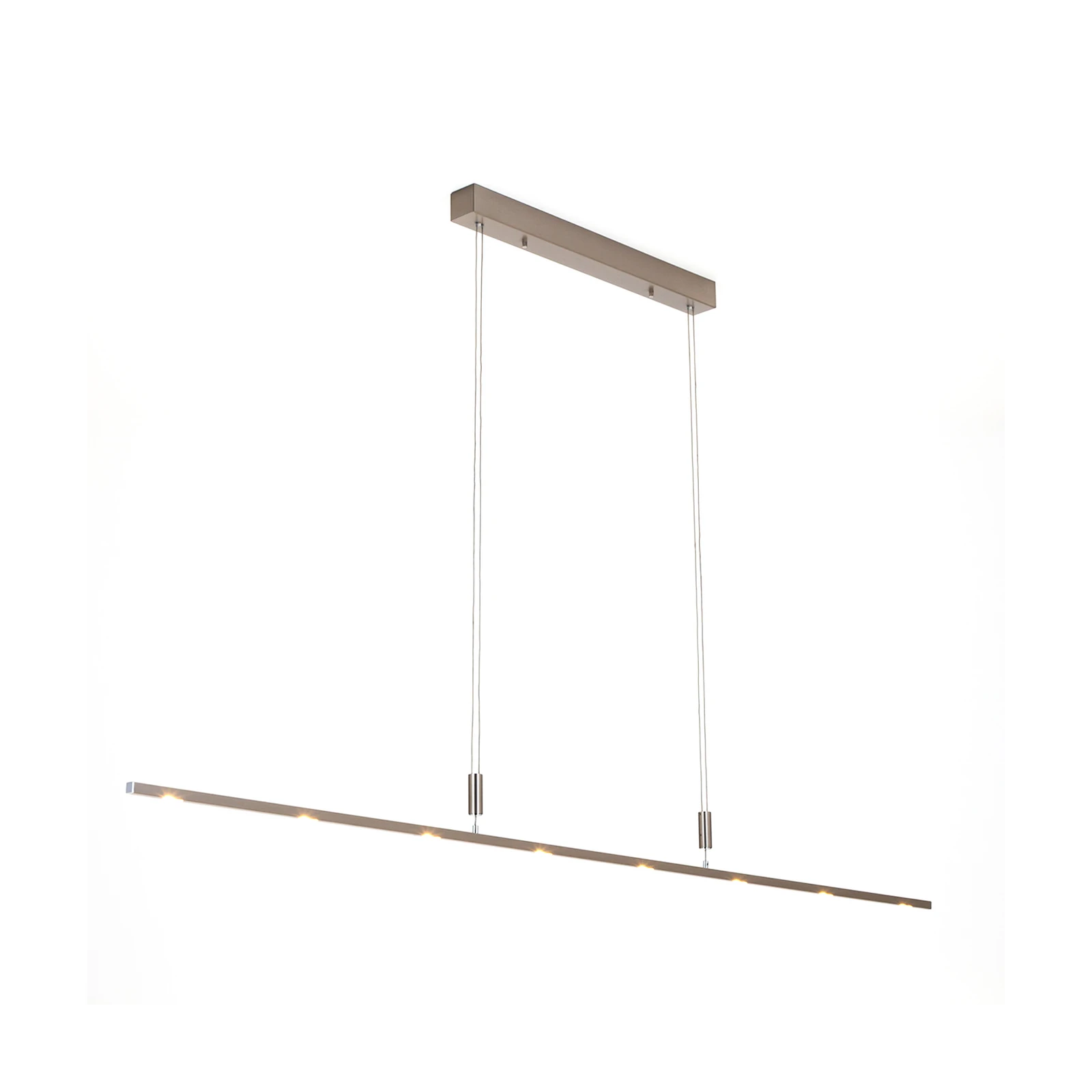 Quitani LED-Hängeleuchte Tolu, Länge 180 cm, dimmbar