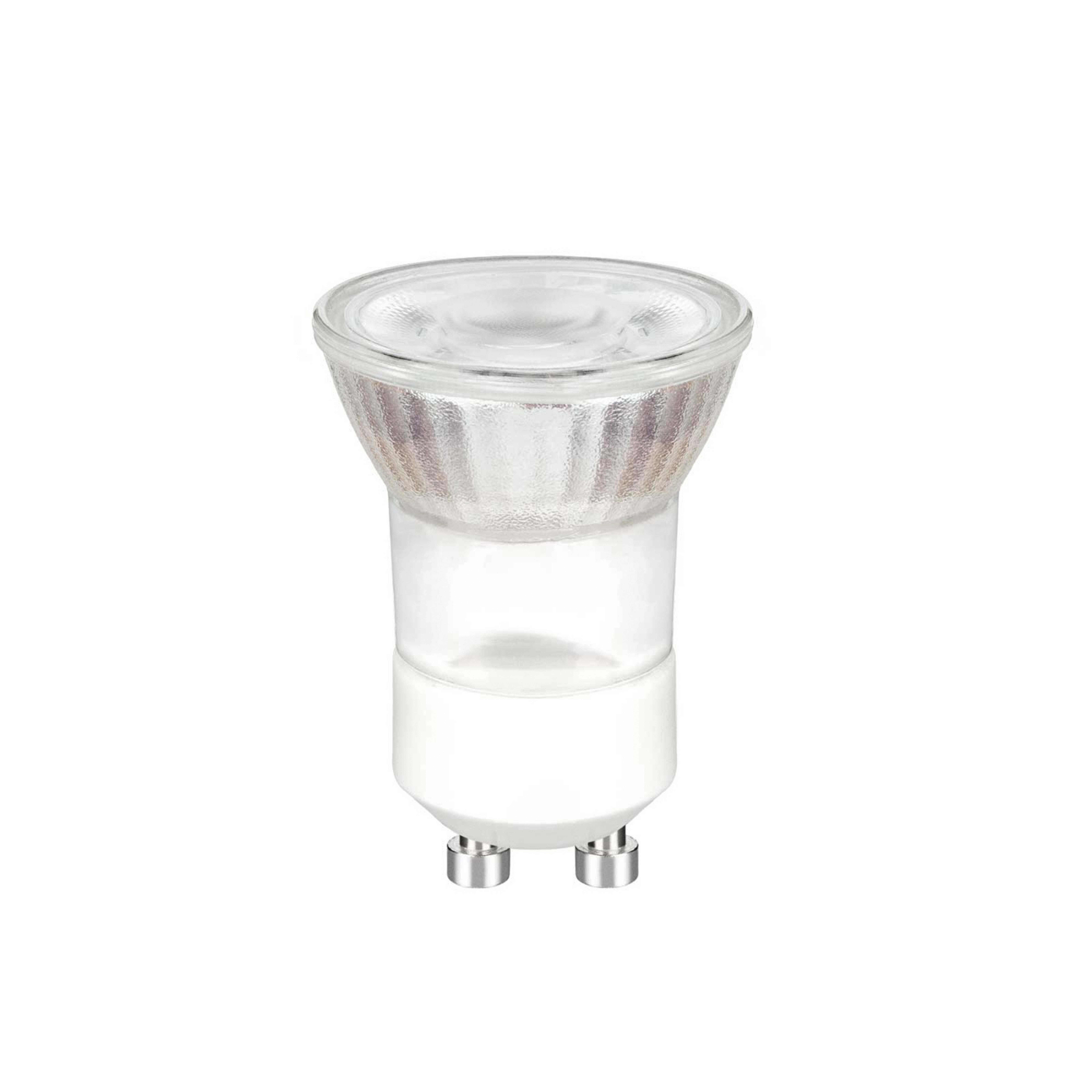 LED spuldze GU10 3,5W caurspīdīga 2200/2500/2700K aptumšota 3,5cm