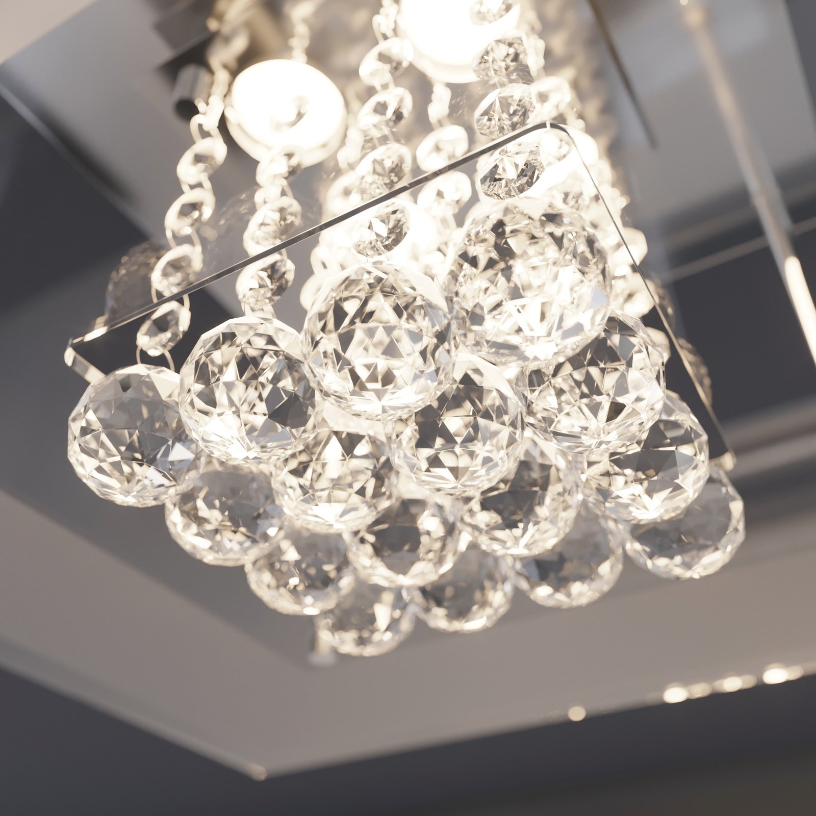 Lisandra - lampada LED da soffitto per bagno