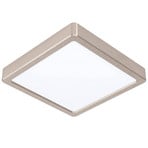 EGLO connect Fueva-Z ceiling lamp 21x21cm nickel