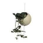 AYTM Globe blomsterpotte, hengende, Ø 17 cm, grå, aluminium