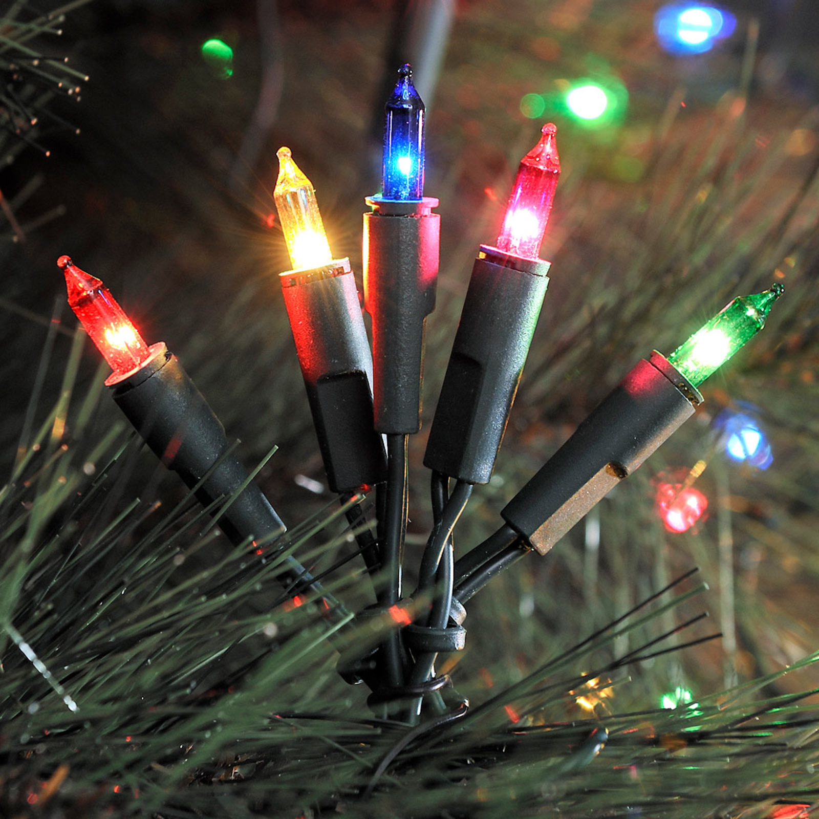 Konstmide CHRISTMAS Colourful LED string lights, 10-bulb 2.85 m, plastic, energy efficiency: A, L: 285 cm