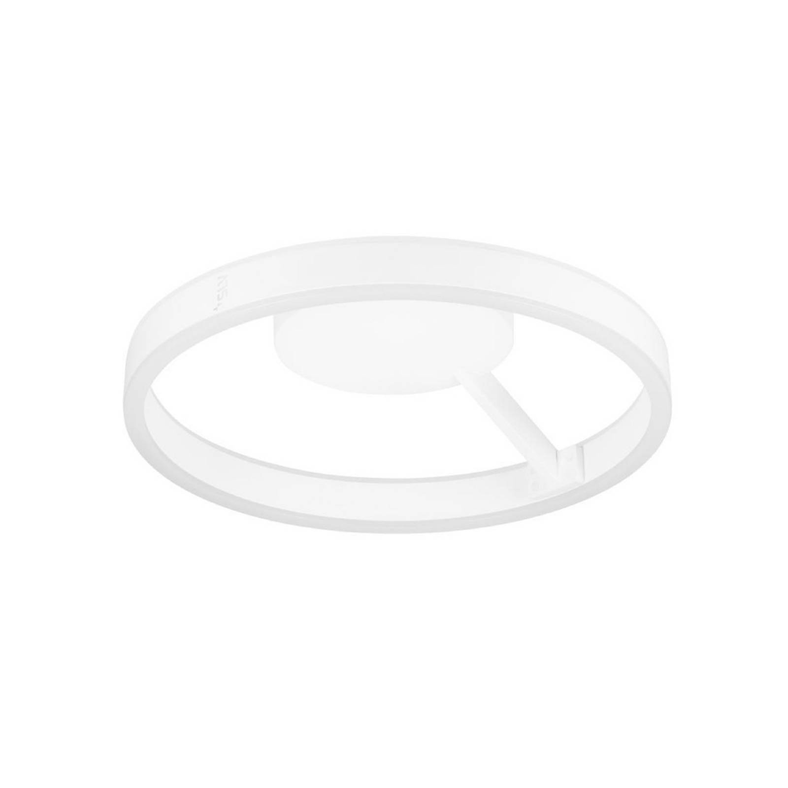 SLV LED-Deckenleuchte One, Ø 40 cm, weiß, Metall, CCT