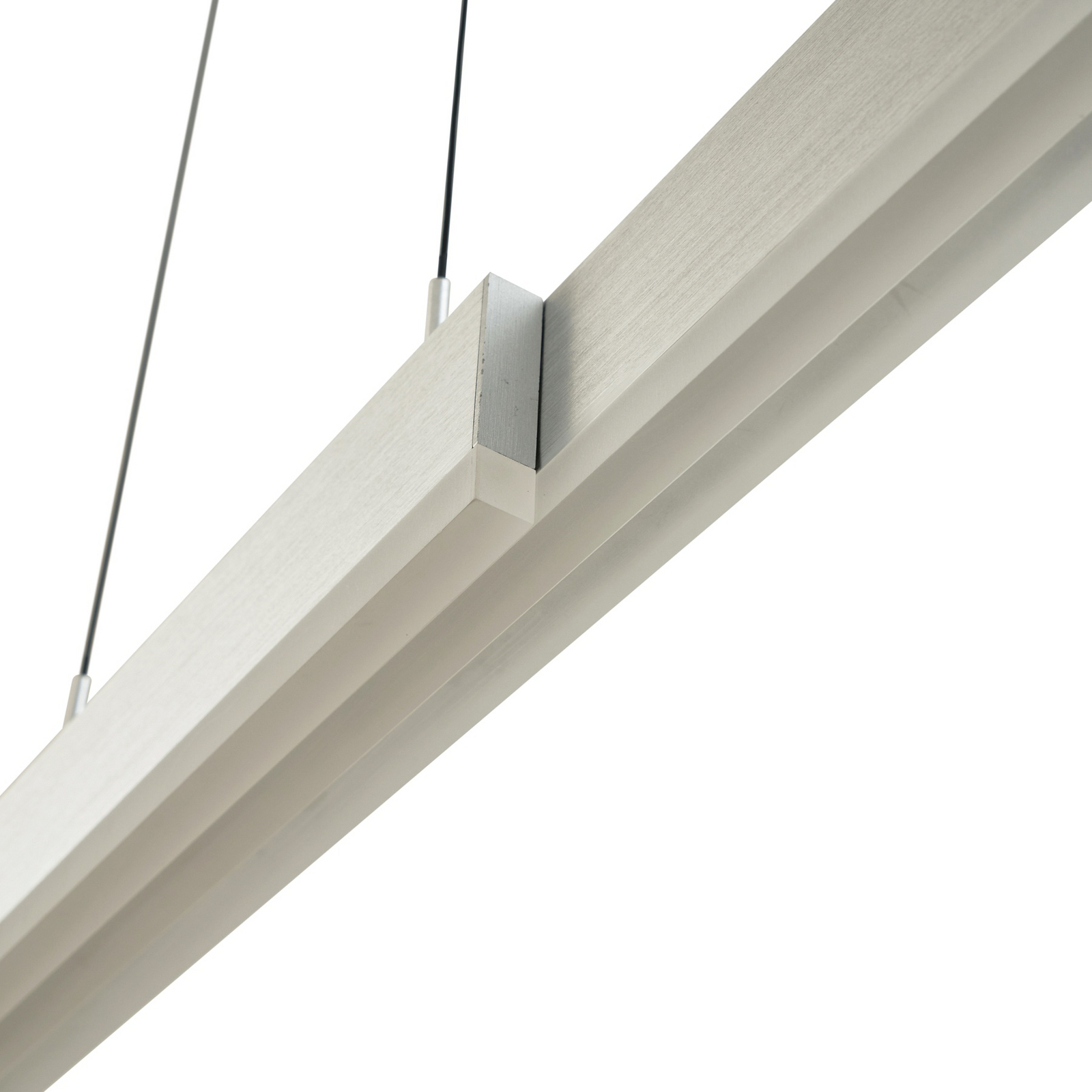 Lucande LED-hänglampa Torven, aluminium, CCT, dimbar