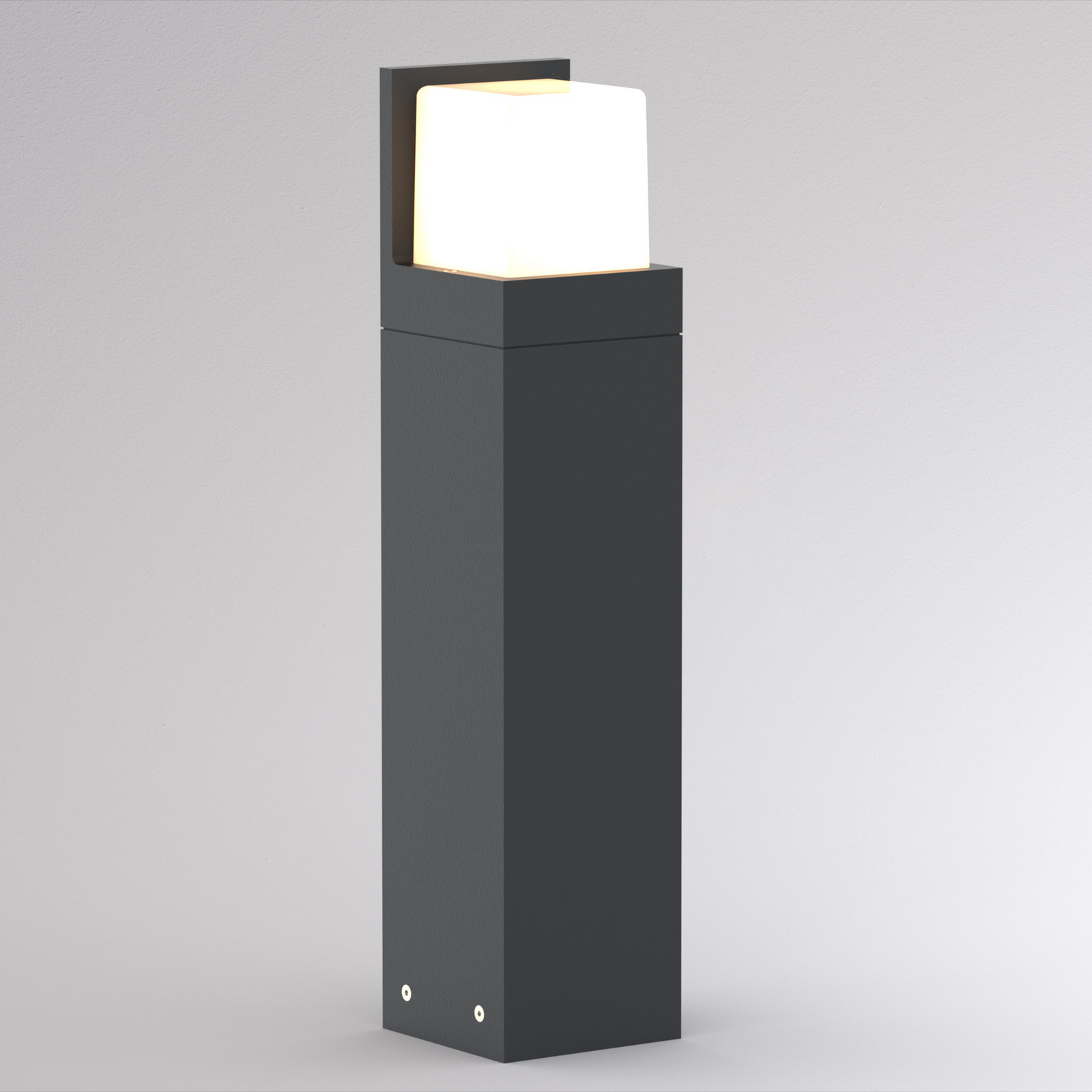Molto Luce Bornă luminoasă LED FYNN-C înălțime 45 cm antracit CCT IP65 pornit/oprit - Modern - Aluminiu