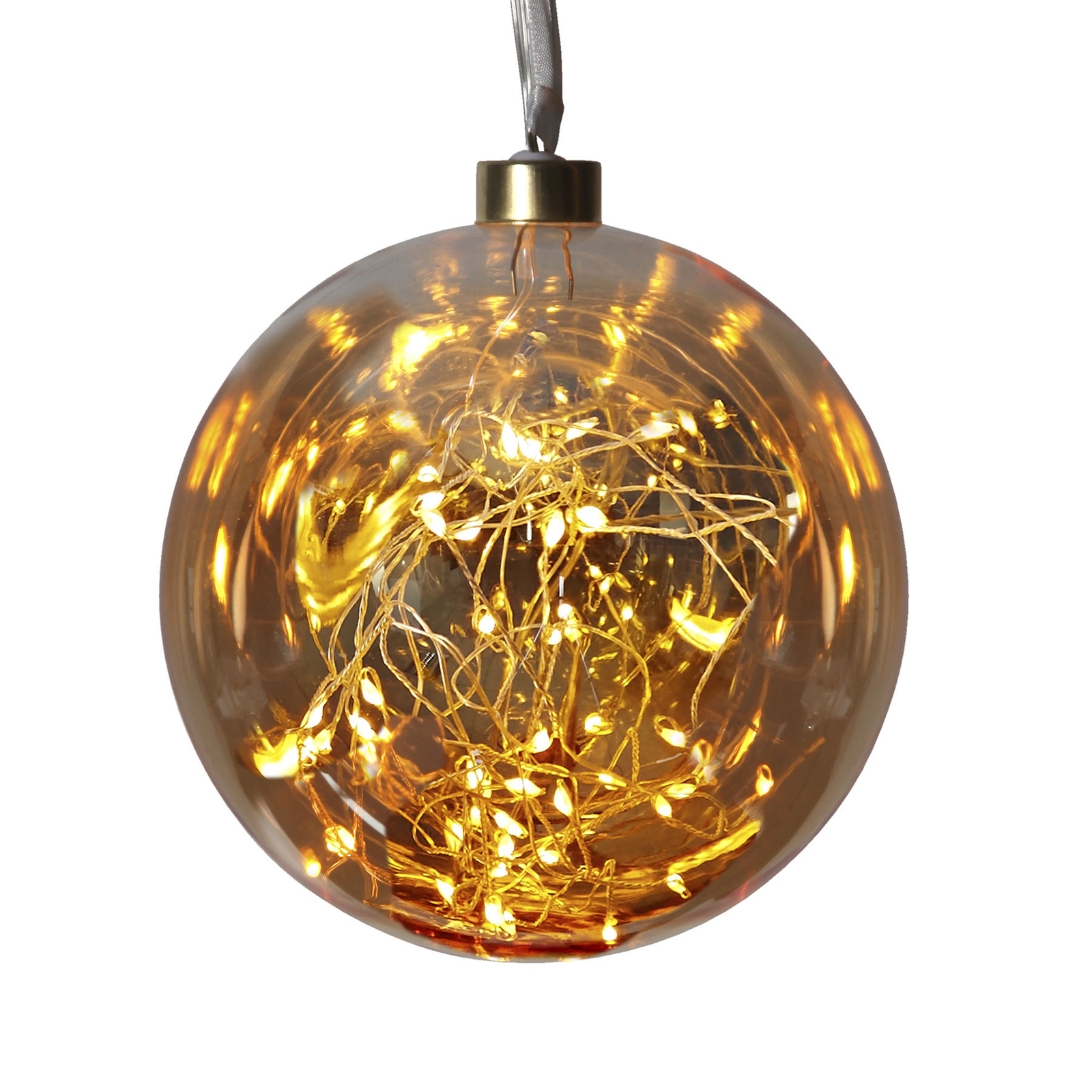 LED-Dekokugel Glow aus Glas, Ø 15 cm