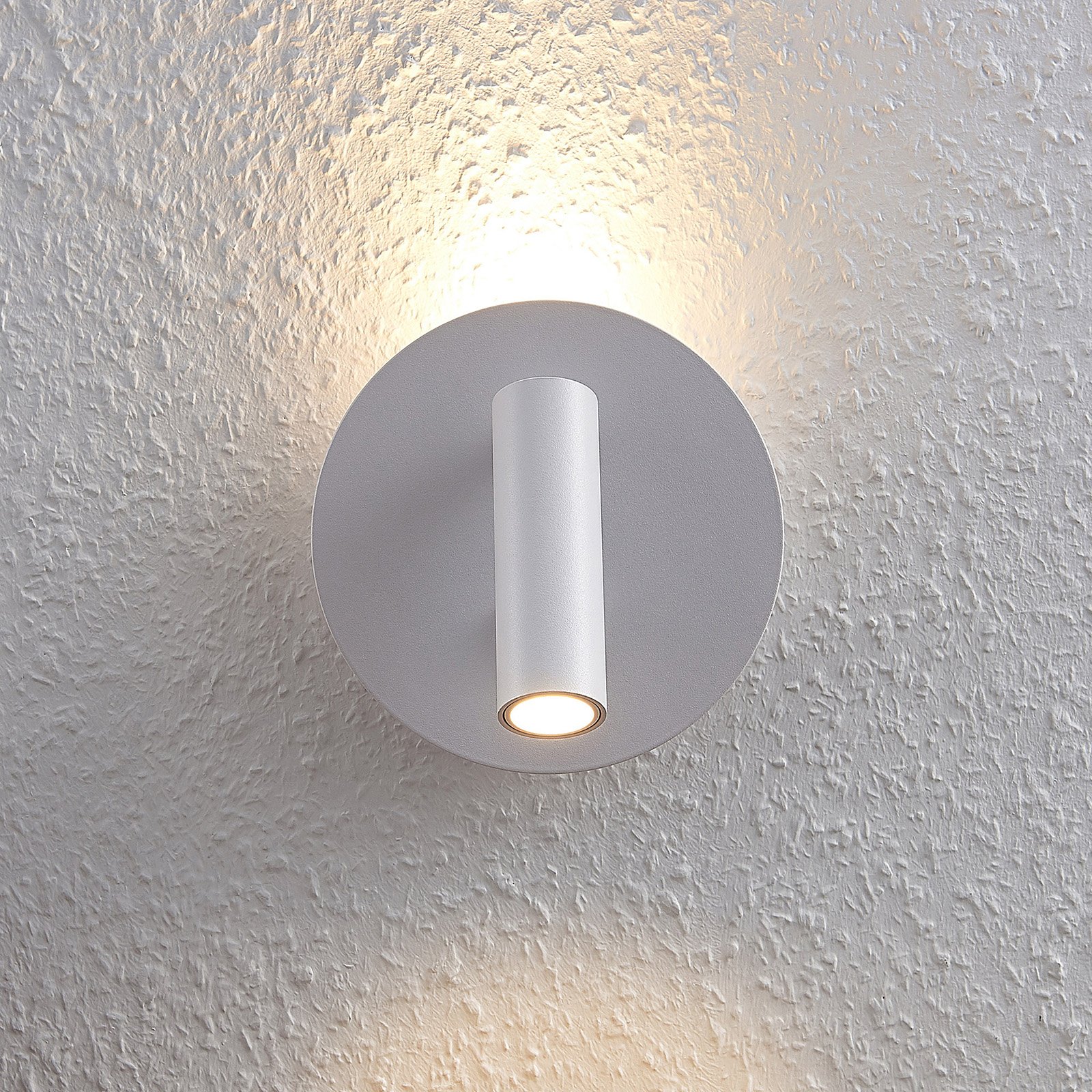 Magya LED 2 Round Vegglampe White - Lucande
