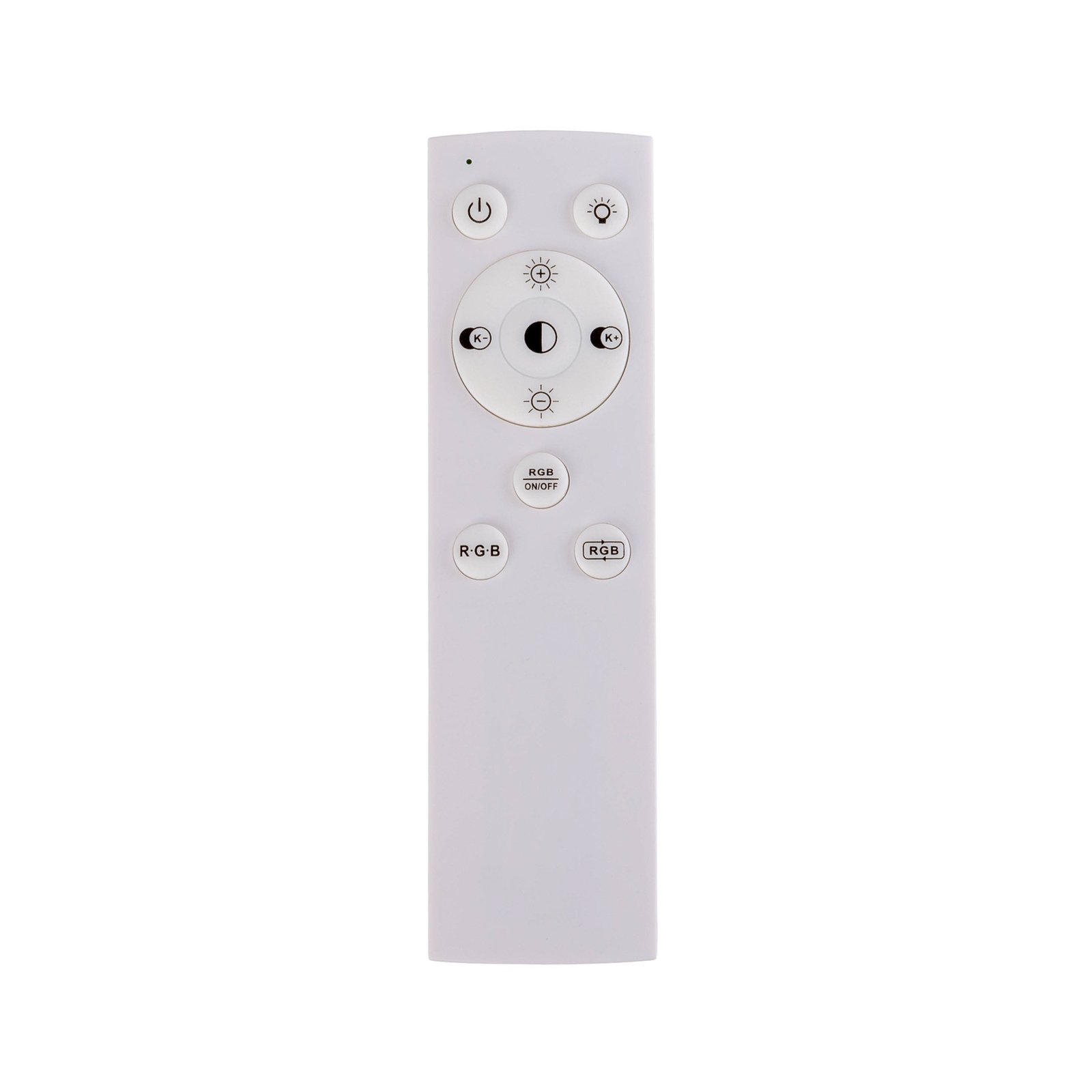 Plafonnier LED Livana, blanc/noir, Ø 50 cm, CCT, intensité variable