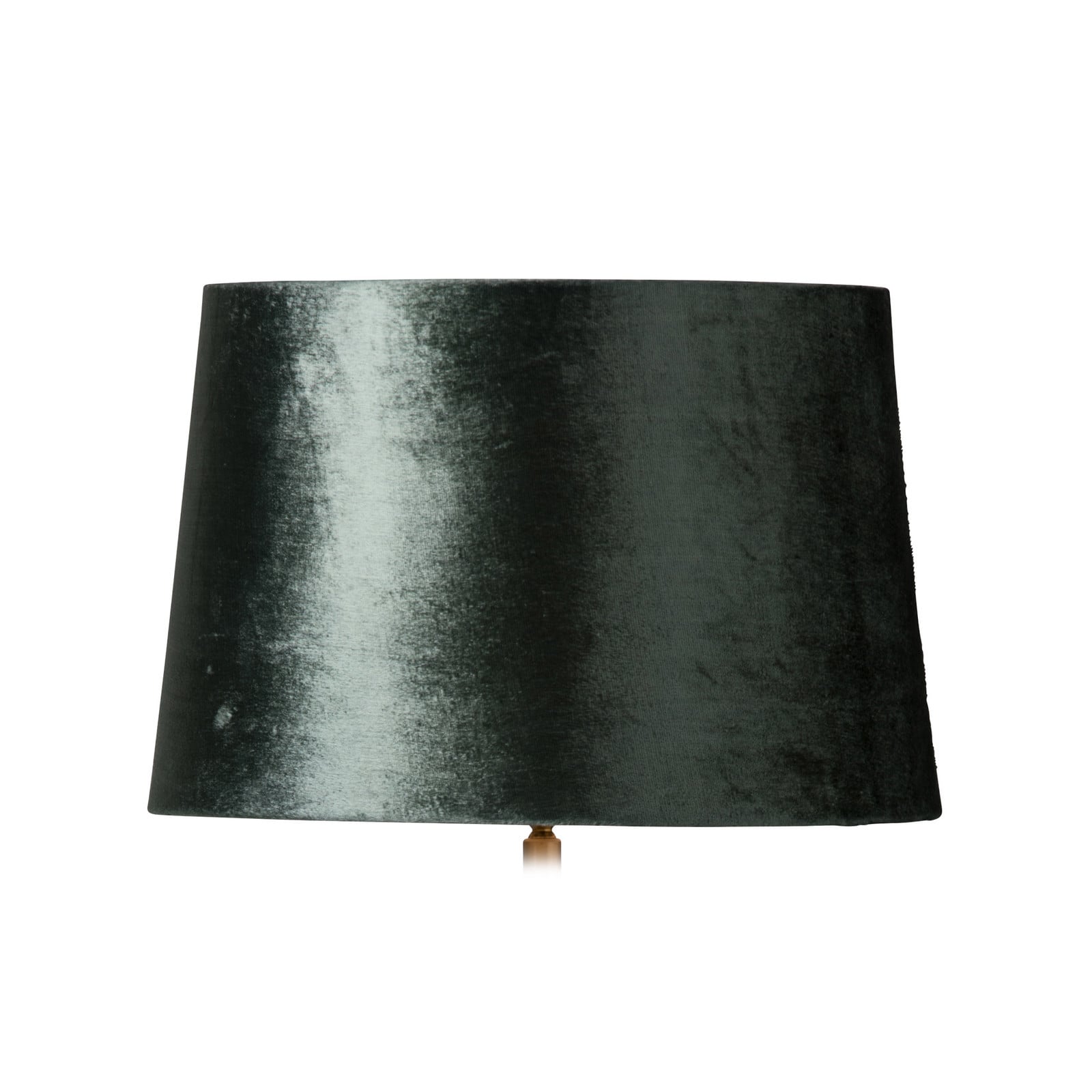 Lola Lampenschirm, salbeigrün, Ø 33 cm, Samt Watt & Veke - Design - Stoff / Textil