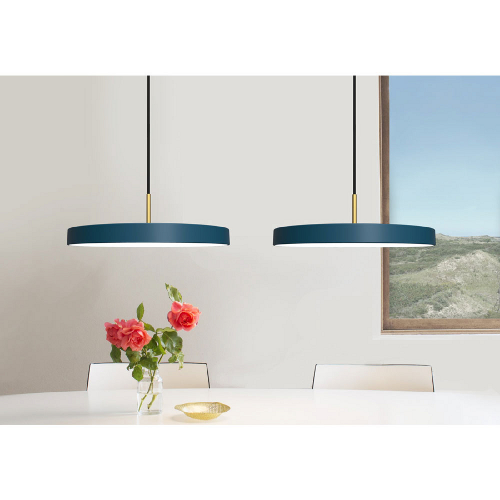 Asteria Lampada a Sospensione Petrol Blue - UMAGE