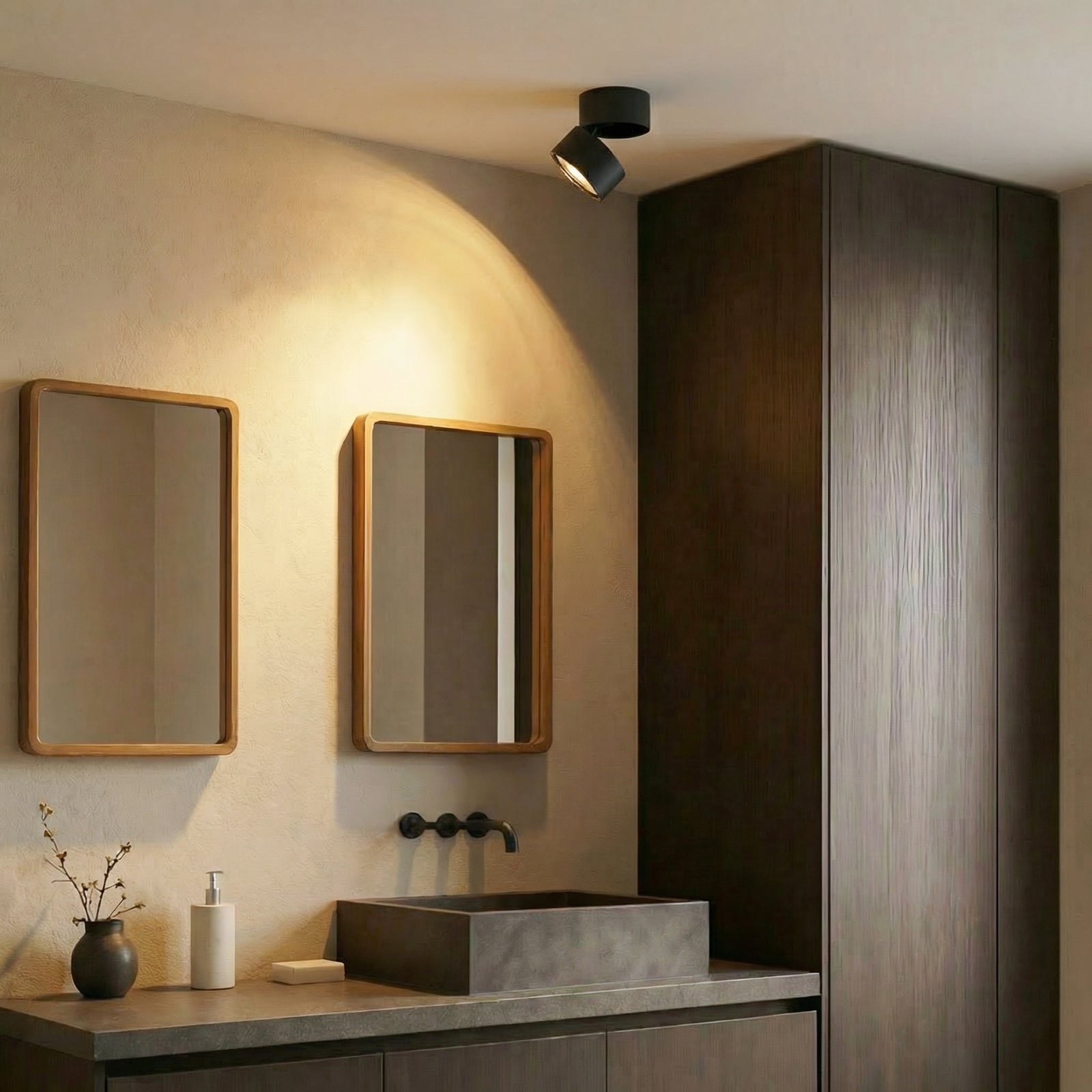 Lindby Deckenstrahler Thorid, 19 cm, 2er-Set, schwarz, G9