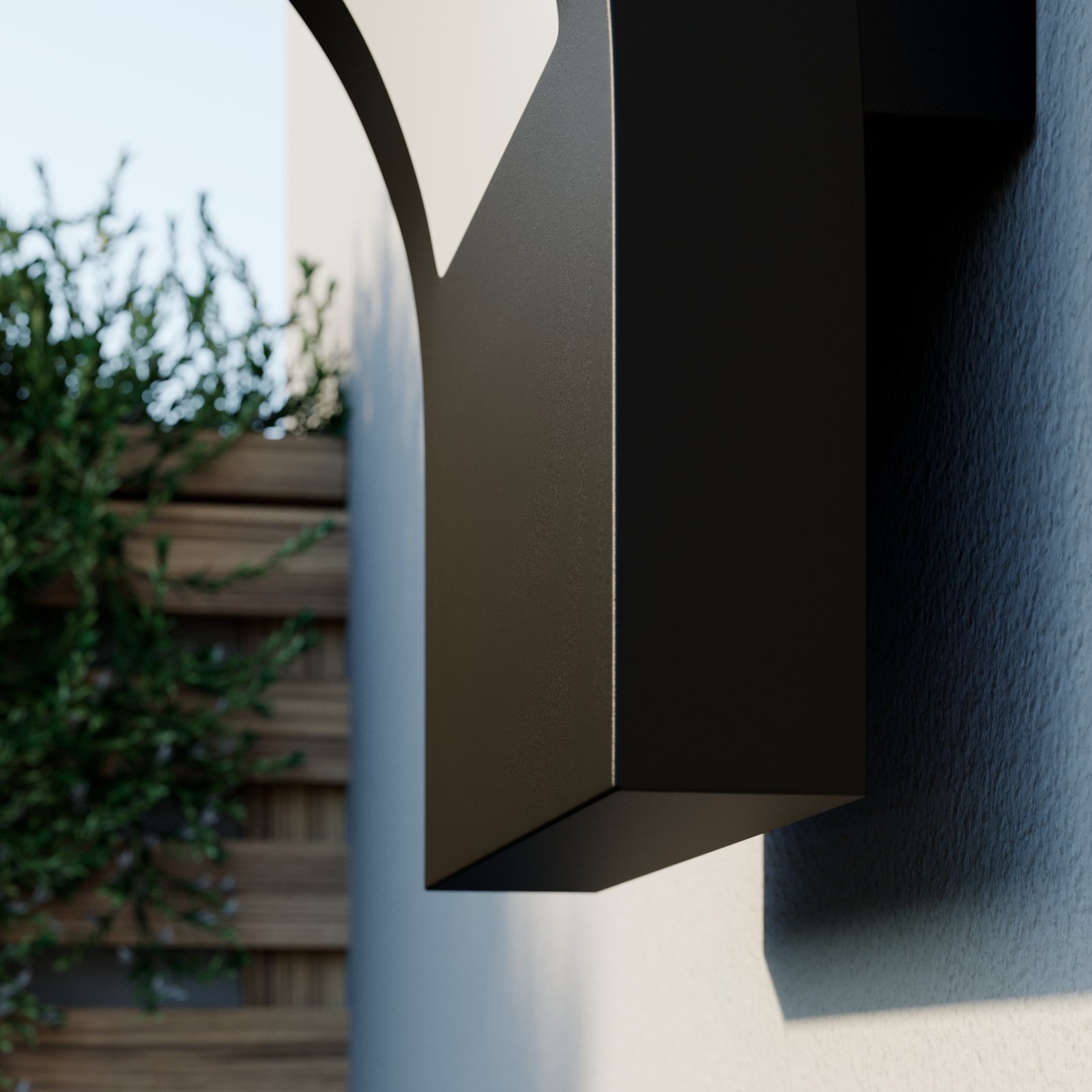 Advik Außen Wandleuchte Graphite - Arcchio