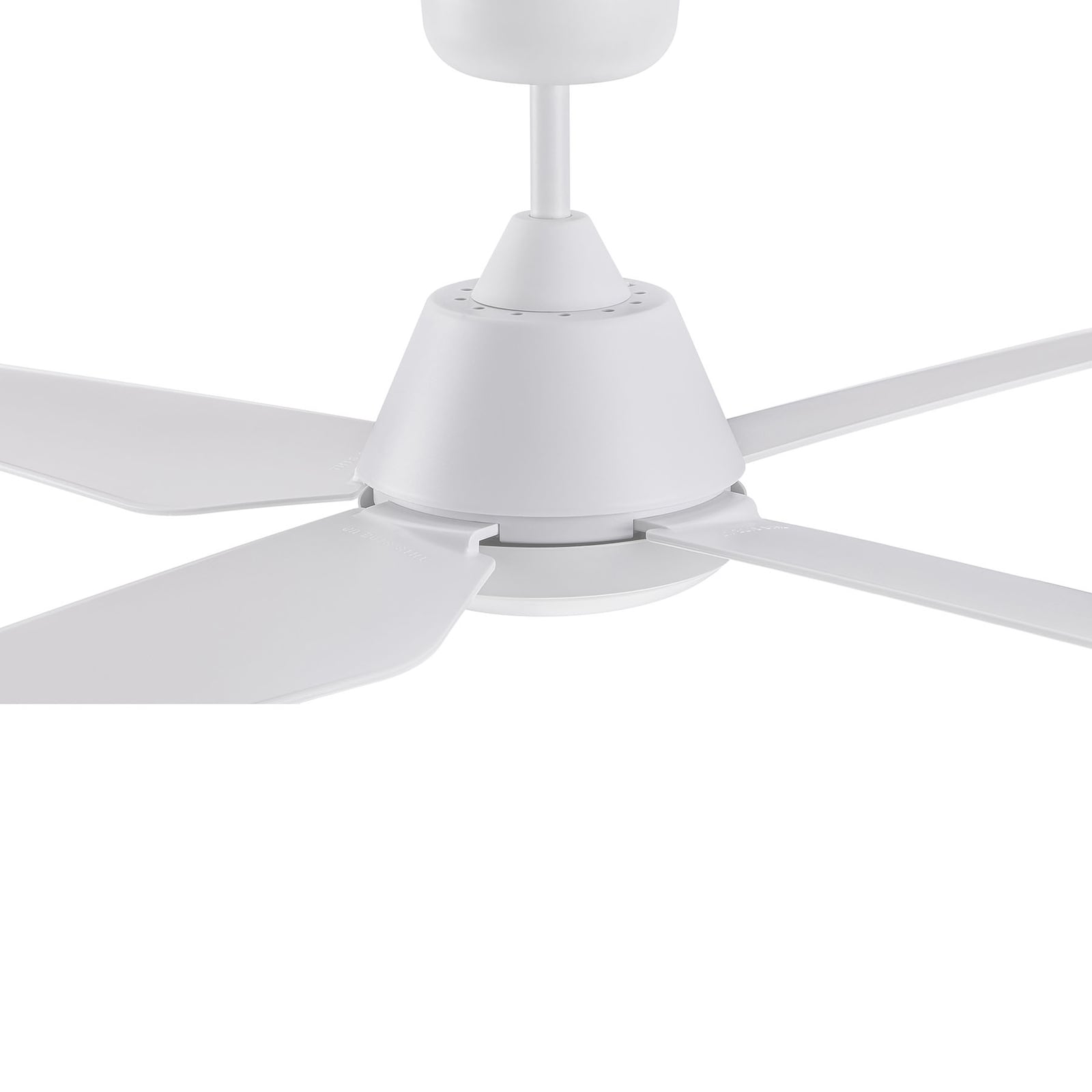 Aria LED-Deckenventilator weiß leise 122 cm - Beacon
