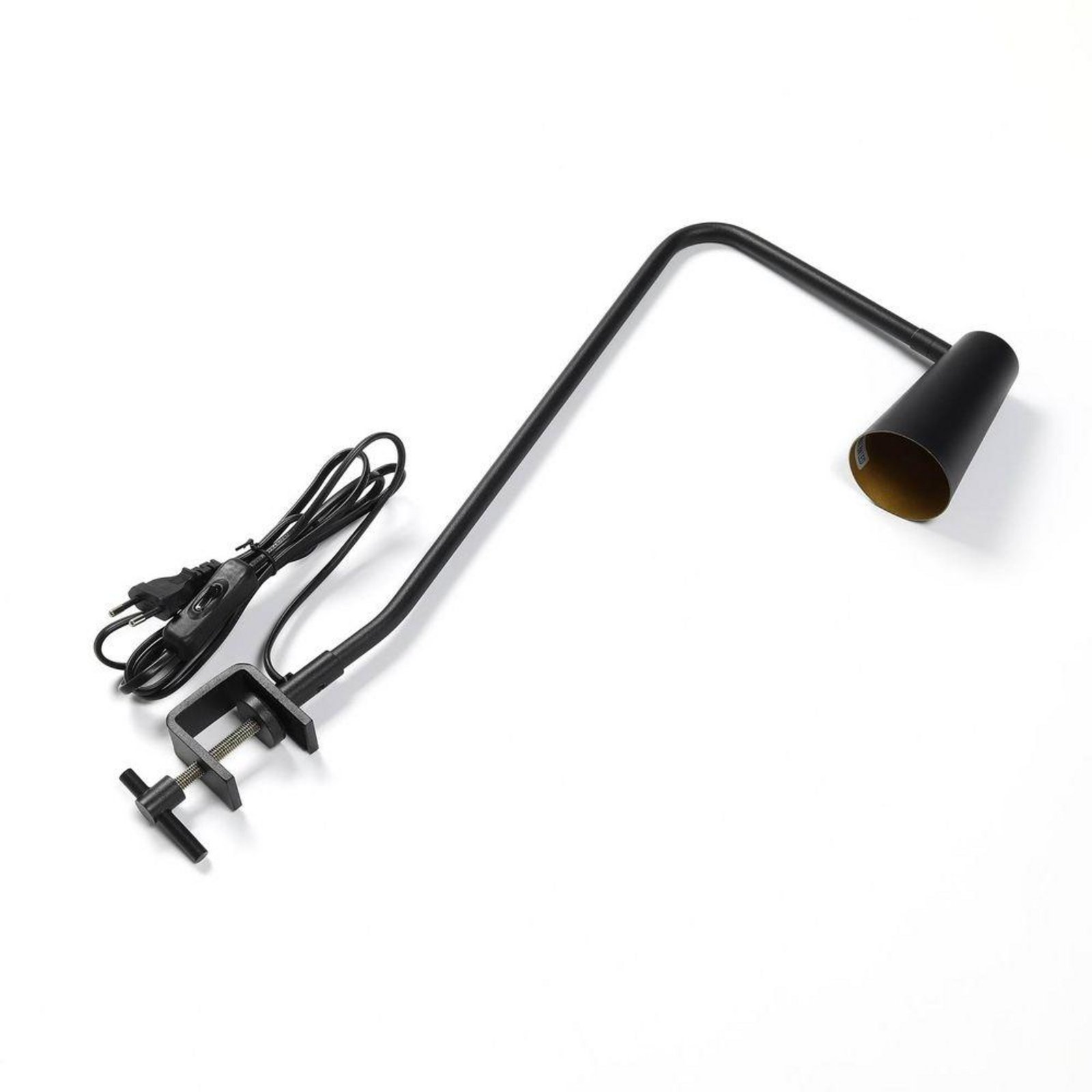 Angelina Clip Lamp Black - Lucande