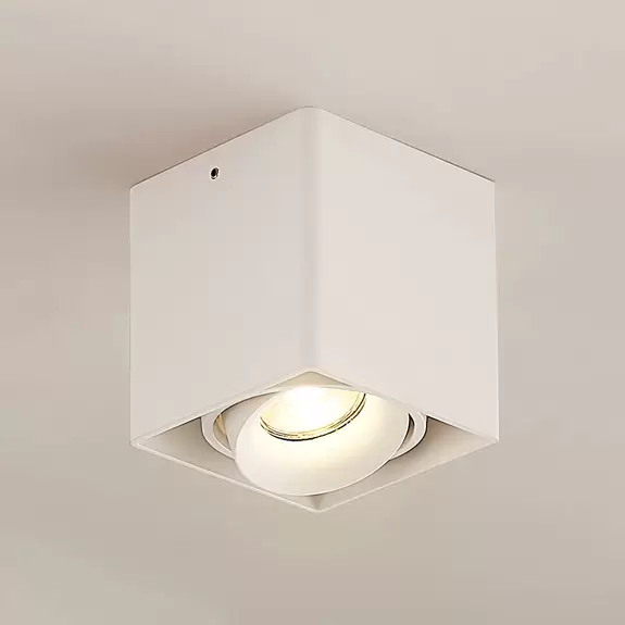 Lampenwelt Arcchio Kubika Downlight GU10, 1-flammig, weiß