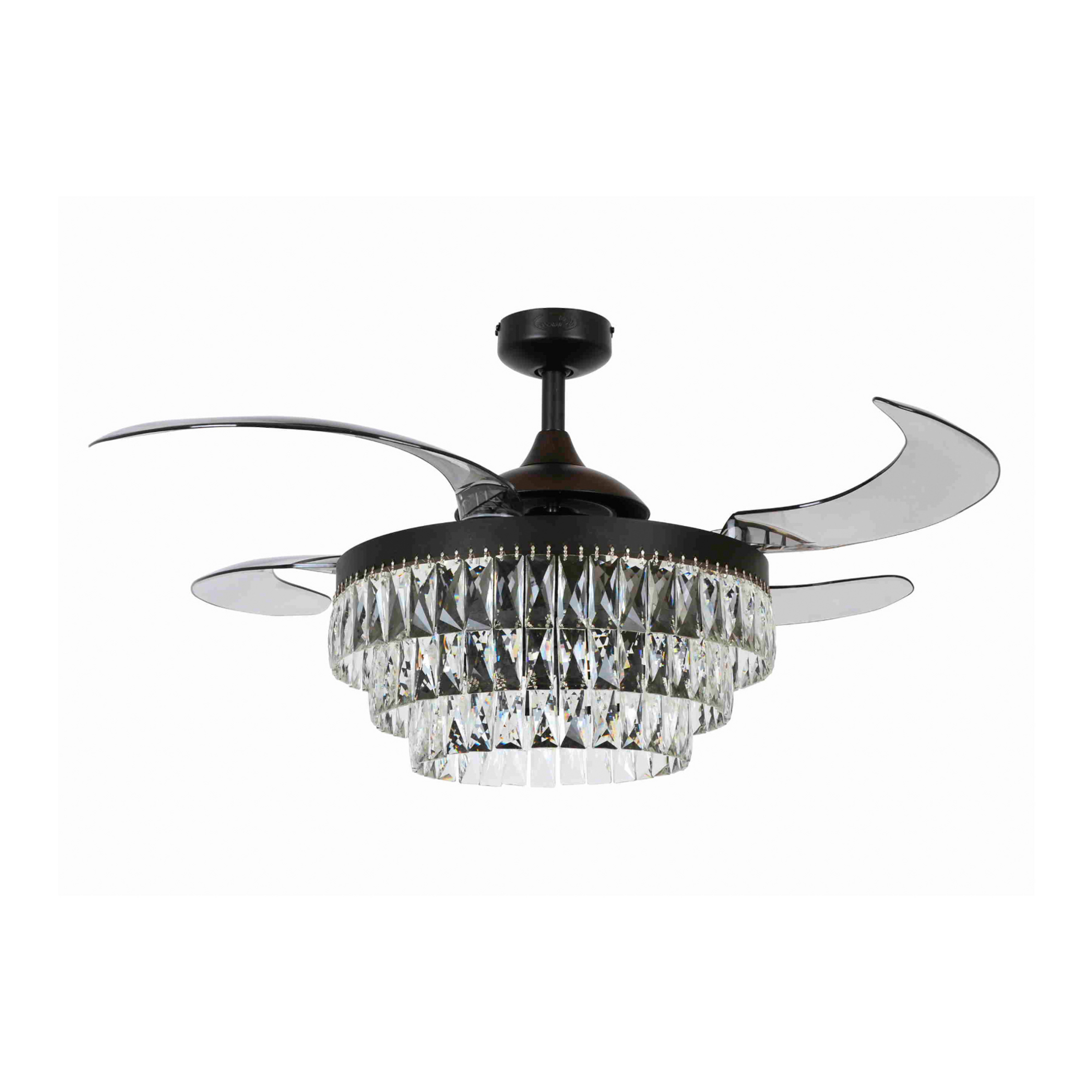 Fanaway Veil Deckenventilator mit Licht schwarz leise Beacon