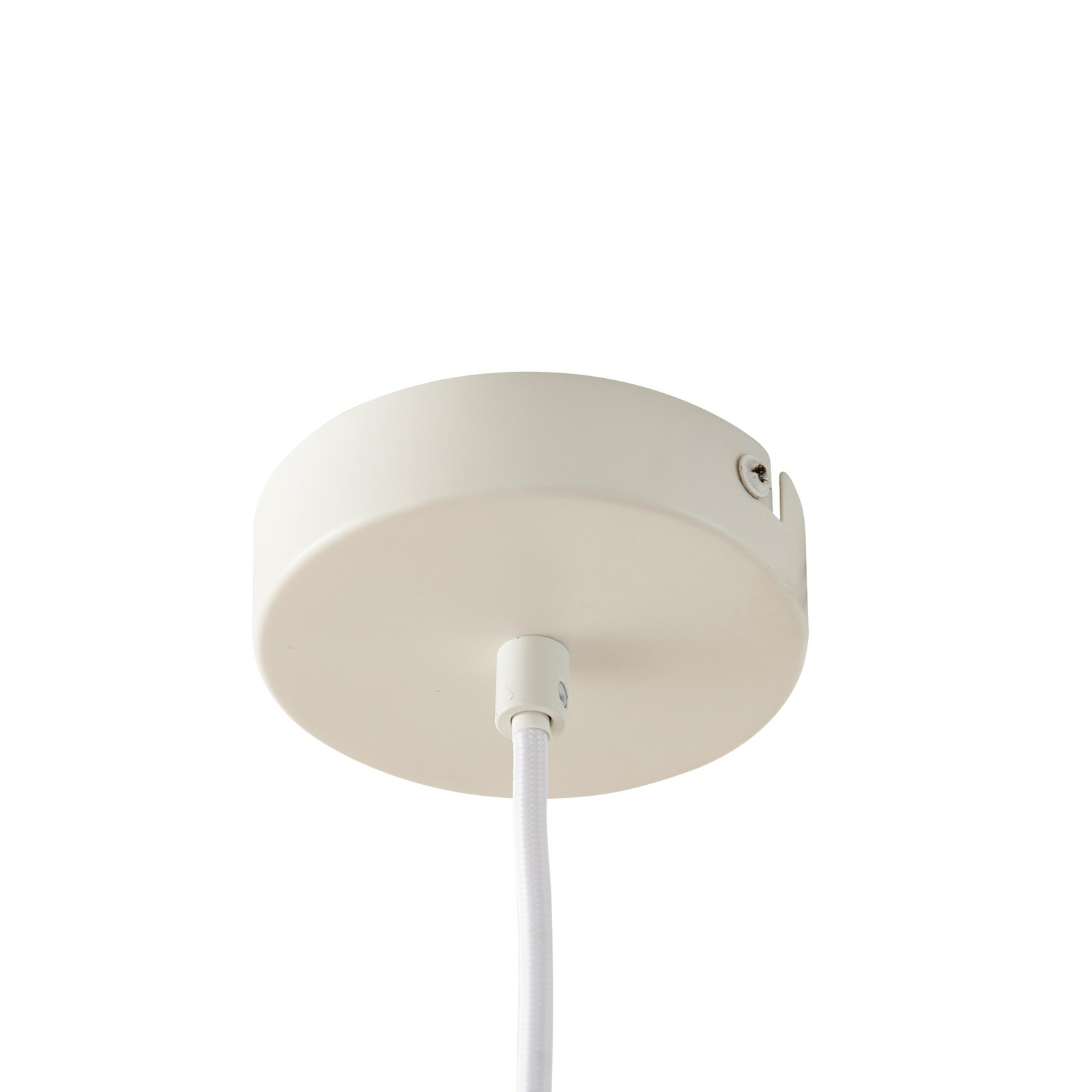 Tovina Hängeleuchte, Textil, weiß, Ø 35 cm - Lucande Tovina Hängeleuchte, Textil, weiß, Ø 35 cm - Lucande